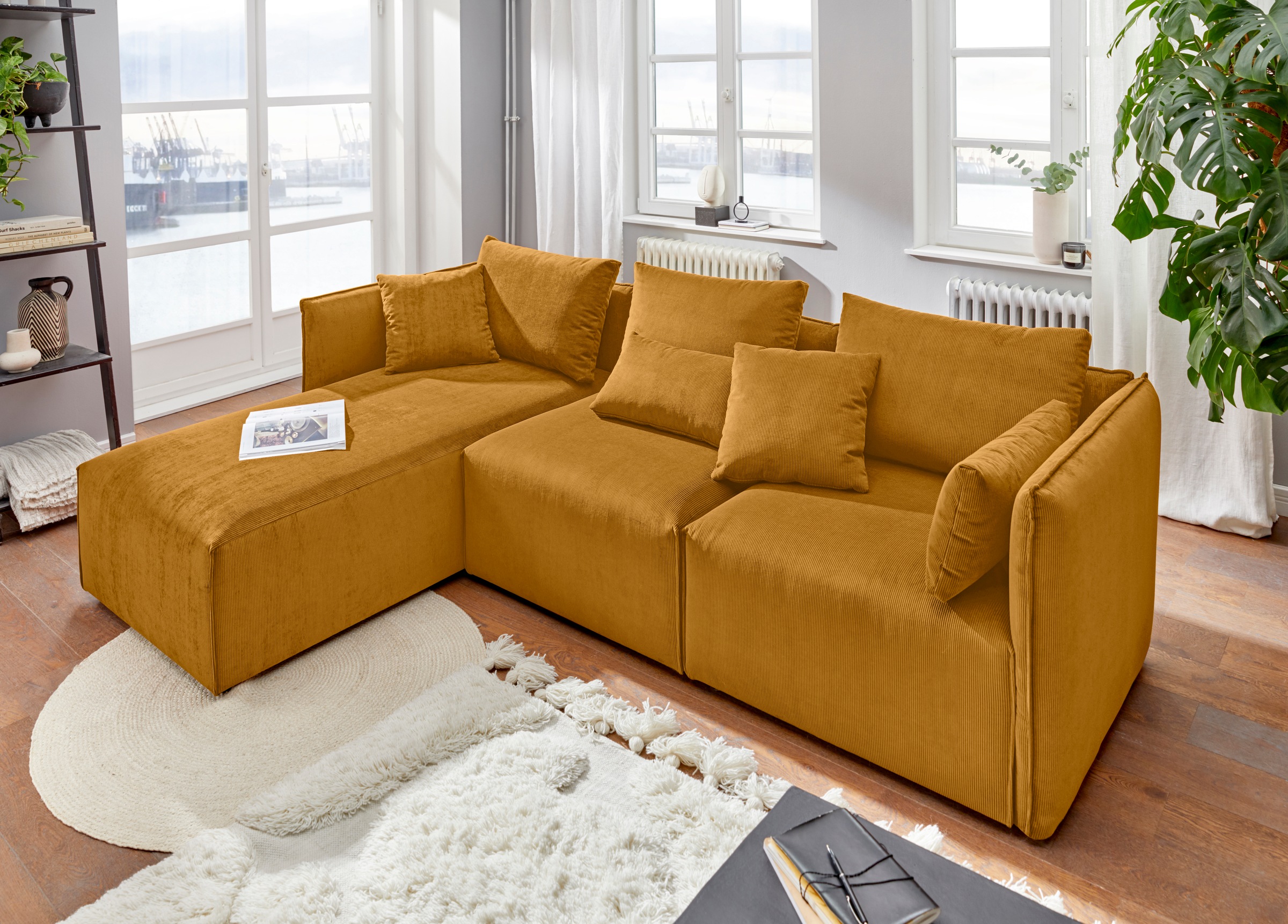 OTTO home Ecksofa "Nöre L-Form" 3 Teile, in vielen Bezugsqualitäten und Far günstig online kaufen