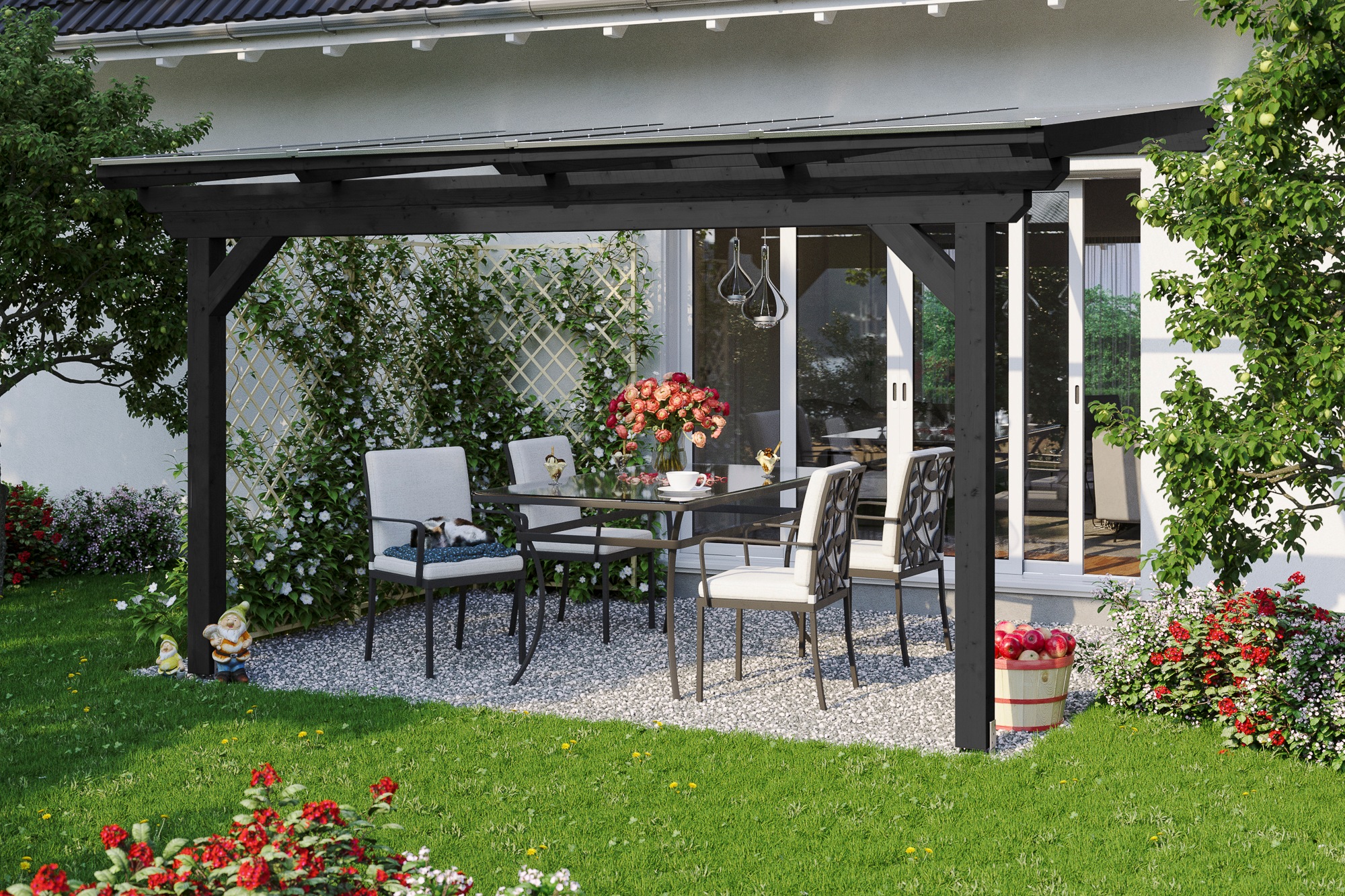 Skanholz Terrassendach »Ancona«