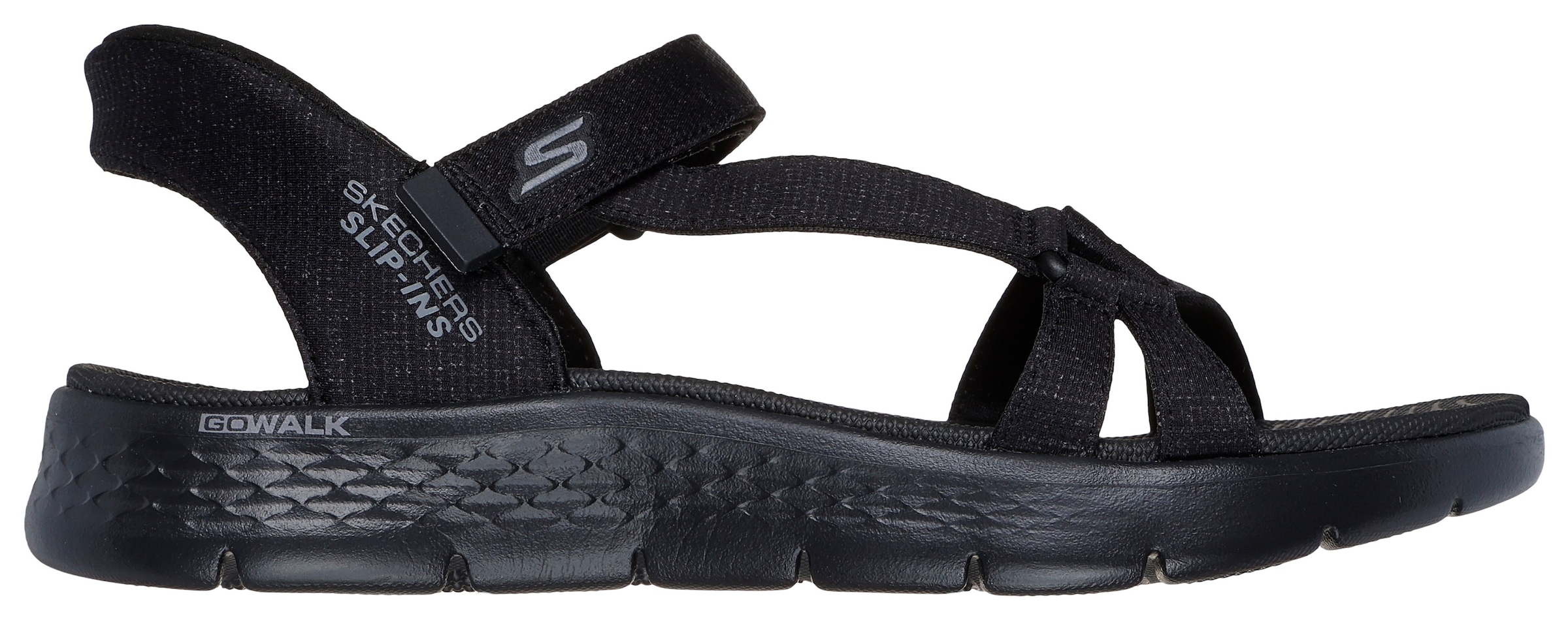 Skechers Sandale »GO WALK FLEX SANDAL-ILLUMINATE«, Sandalette, Trekking Sandale mit Gogo Mat Fußbett
