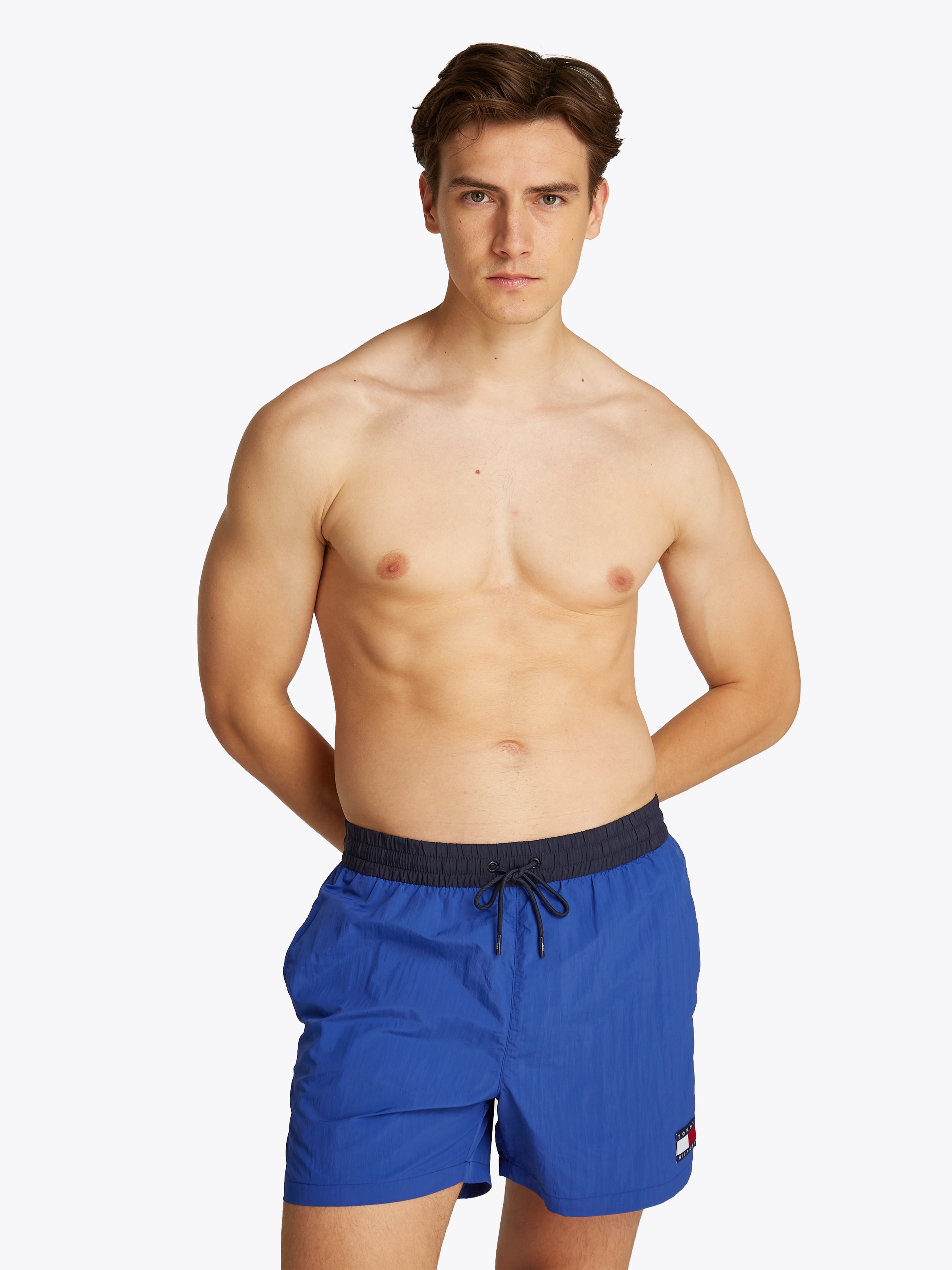 Tommy Hilfiger Swimwear Badeshorts "MEDIUM DRAWSTRING", mit Logo-Patch, mit günstig online kaufen