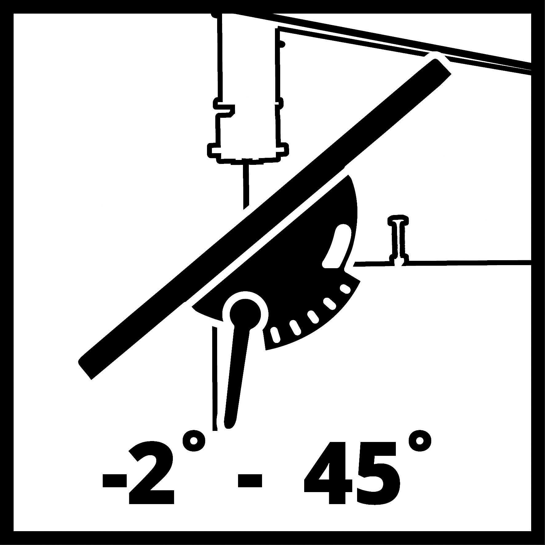 Einhell Bandsäge »TC-SB 200/1«, 250 Watt, Sägetisch stufenlos neigbar