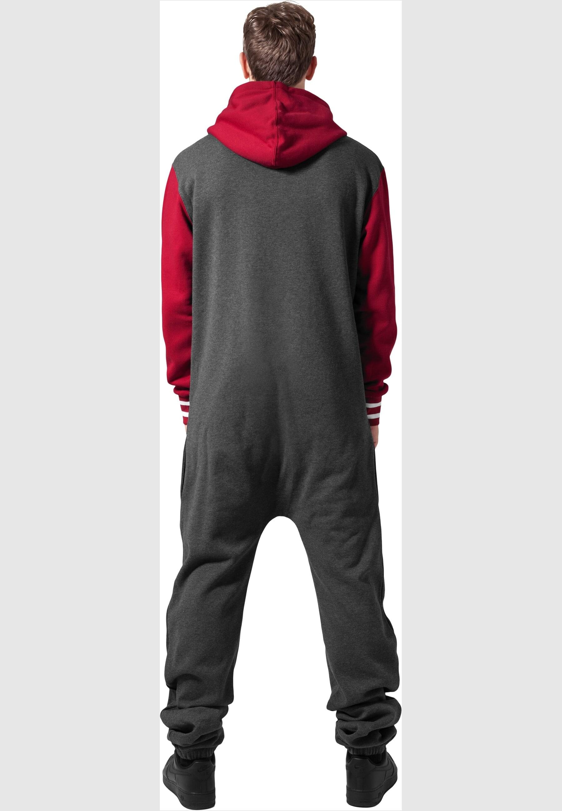 URBAN CLASSICS Jumpsuit »Urban Classics Herren College Sweat Jumpsuit«, (1 tlg.)