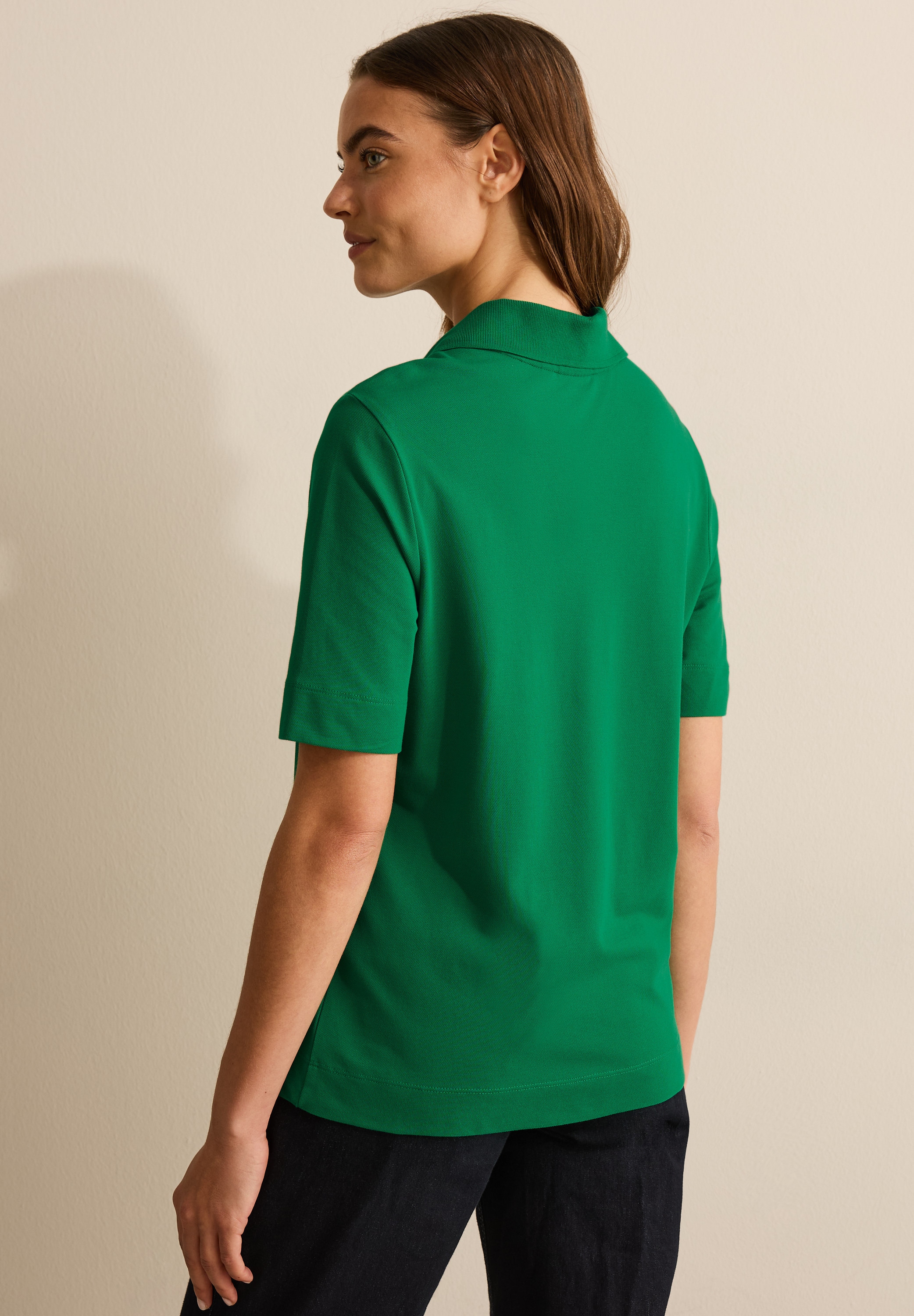 Cecil Poloshirt, im soften Baumwoll-Mix