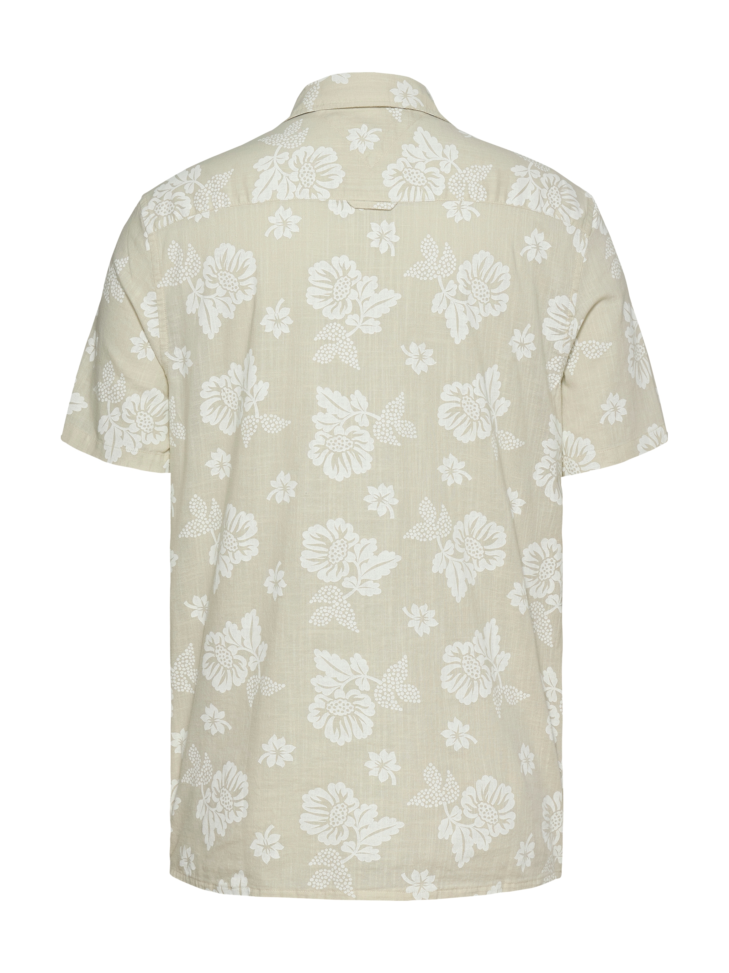 Tommy Jeans Kurzarmhemd »TJM REG SLUB AOP SS SHIRT EXT«