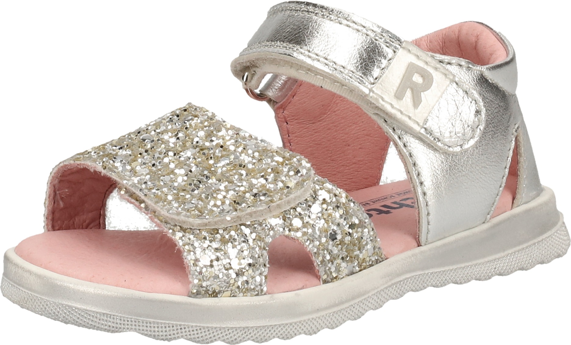 Richter Riemchensandale Leder/Textil