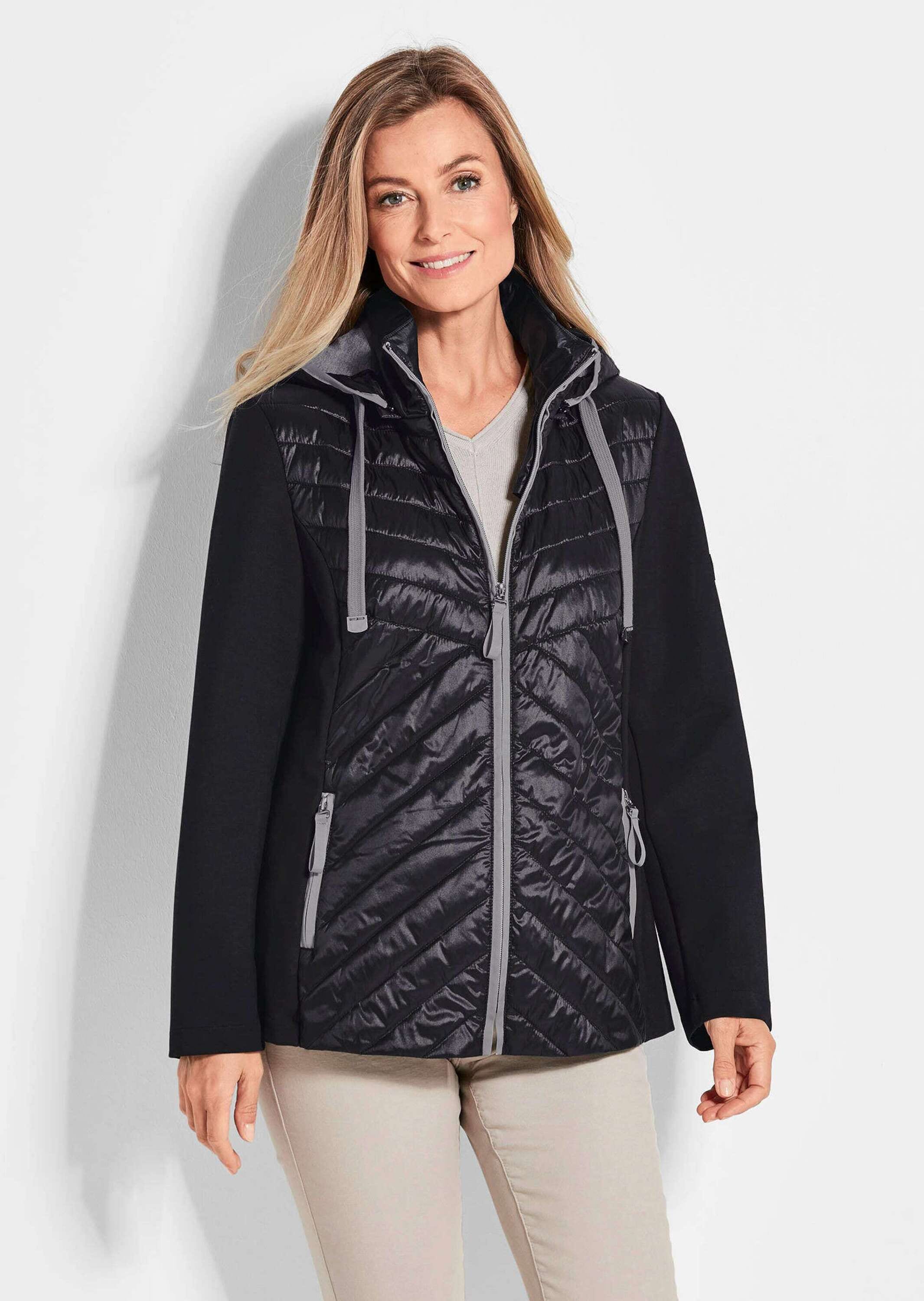 GOLDNER Kurzjacke »Jacke Jacke mit Stehkragen«
