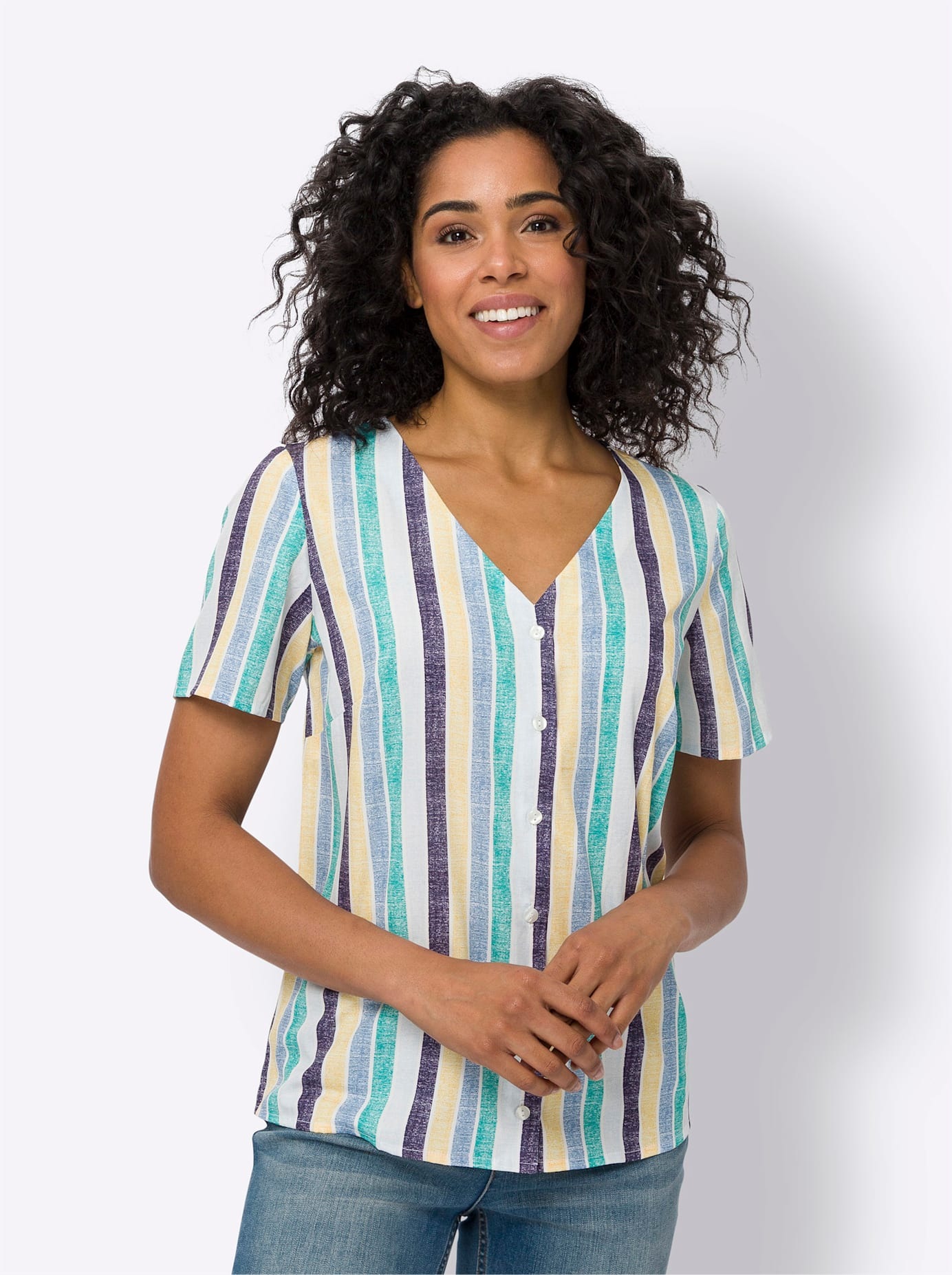 Classic Basics Kurzarmbluse günstig online kaufen