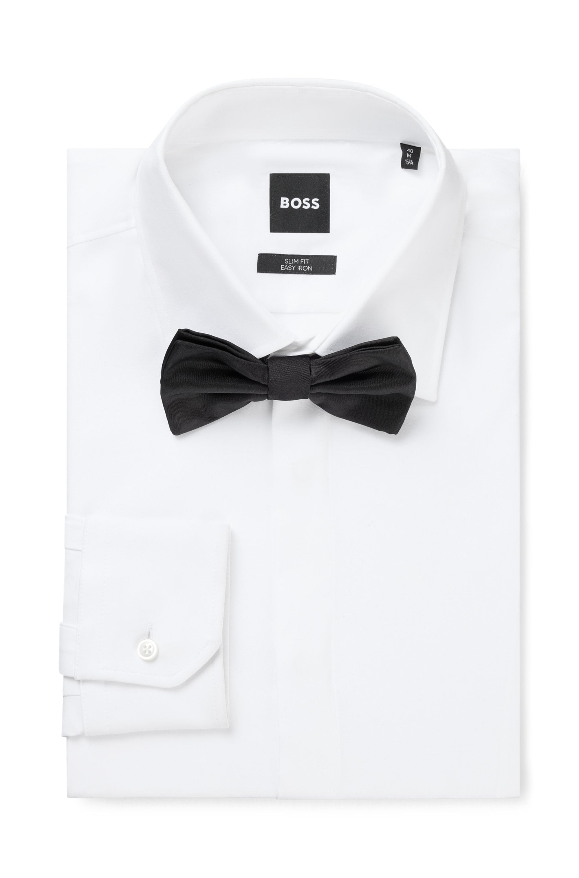 BOSS Fliege »H-BOW TIE«, aus reiner Seide