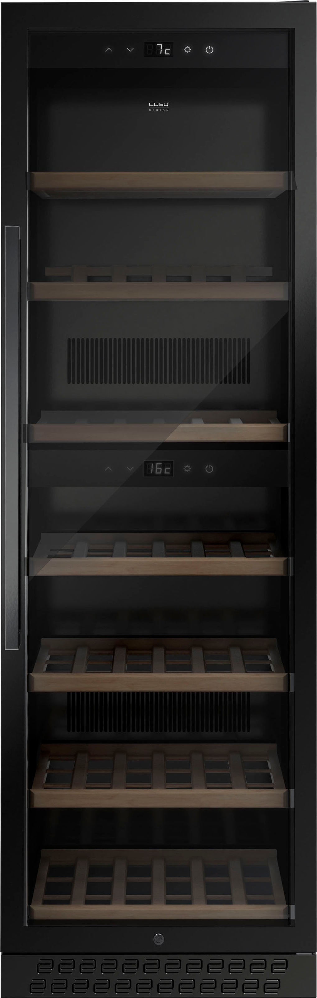 Caso Weinkühlschrank »780 WineChef Pro 180 black«, für 180 St. Standardflaschen á 075l
