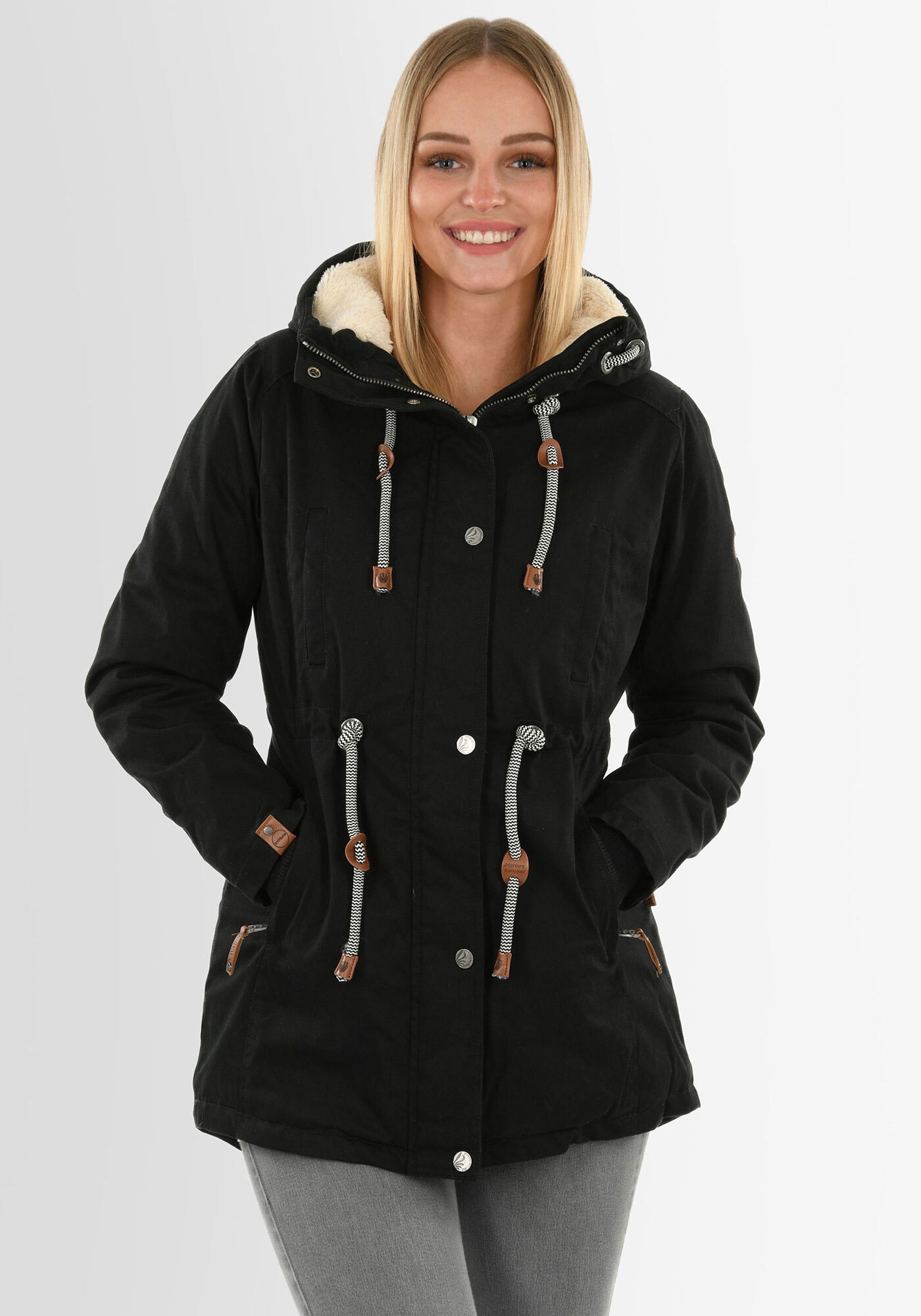 Winterjacke »Ireliaa«, mit warmen Teddyfell