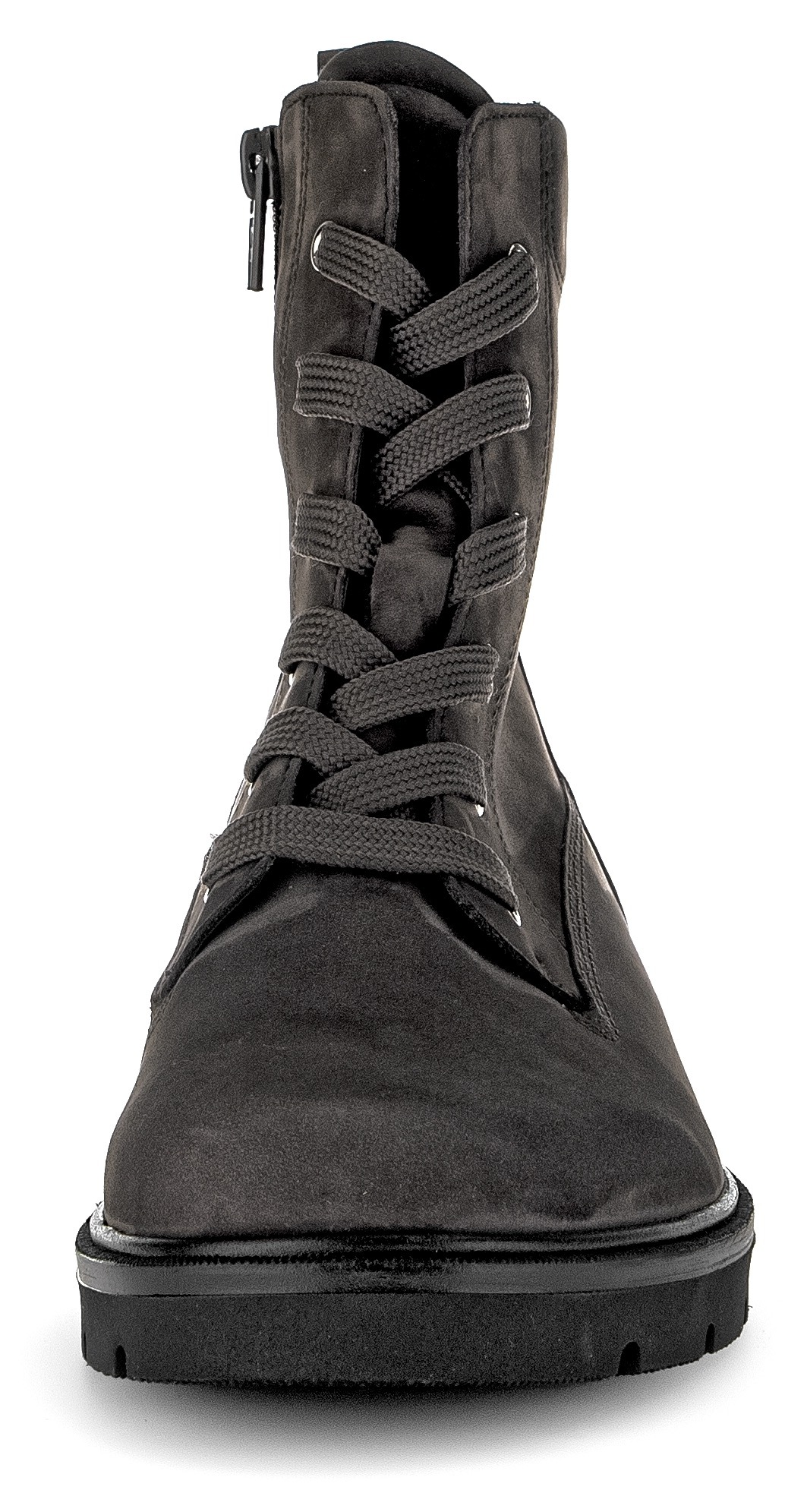 Gabor Schnürboots, Blockabsatz, Schnürstiefelette, praktischer Innenreißverschluss