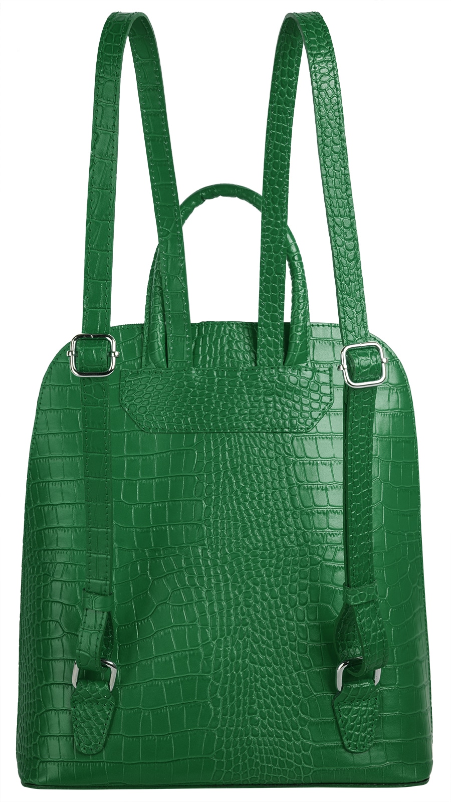Cluty Cityrucksack, echt Leder, Made in Italy