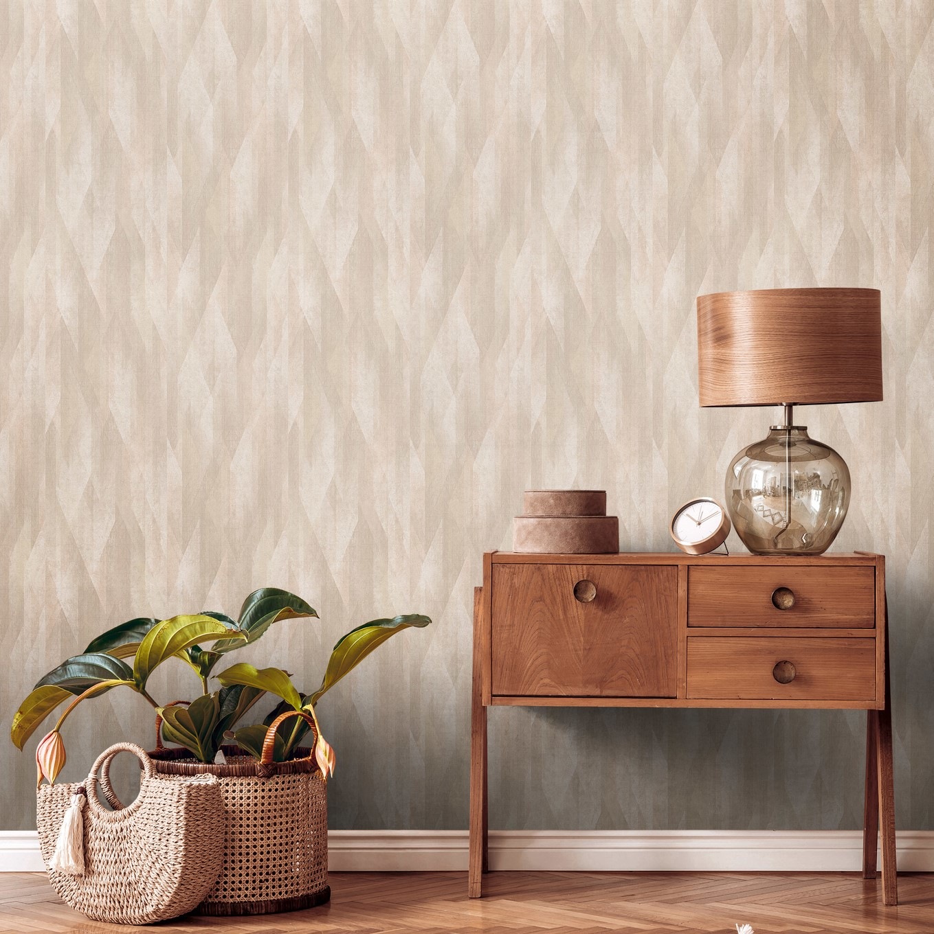 living walls Vliestapete »Metropolitan Stories. Travel Styles. Grafiktapete«, matt-gemustert-neutral, Skandinavische Tapete Skandi-Style grafisch Designtapete Tapeten Flur