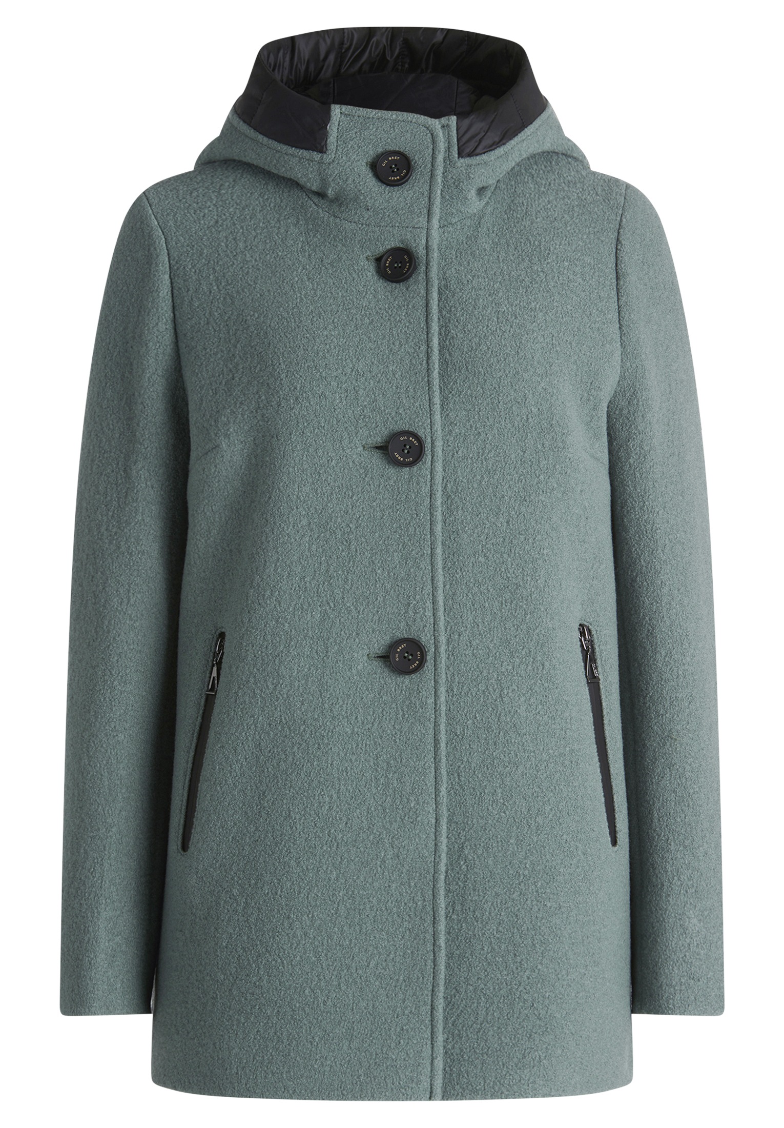 Gil Bret Wolljacke "Damen mit Kapuze" mit Kapuze günstig online kaufen