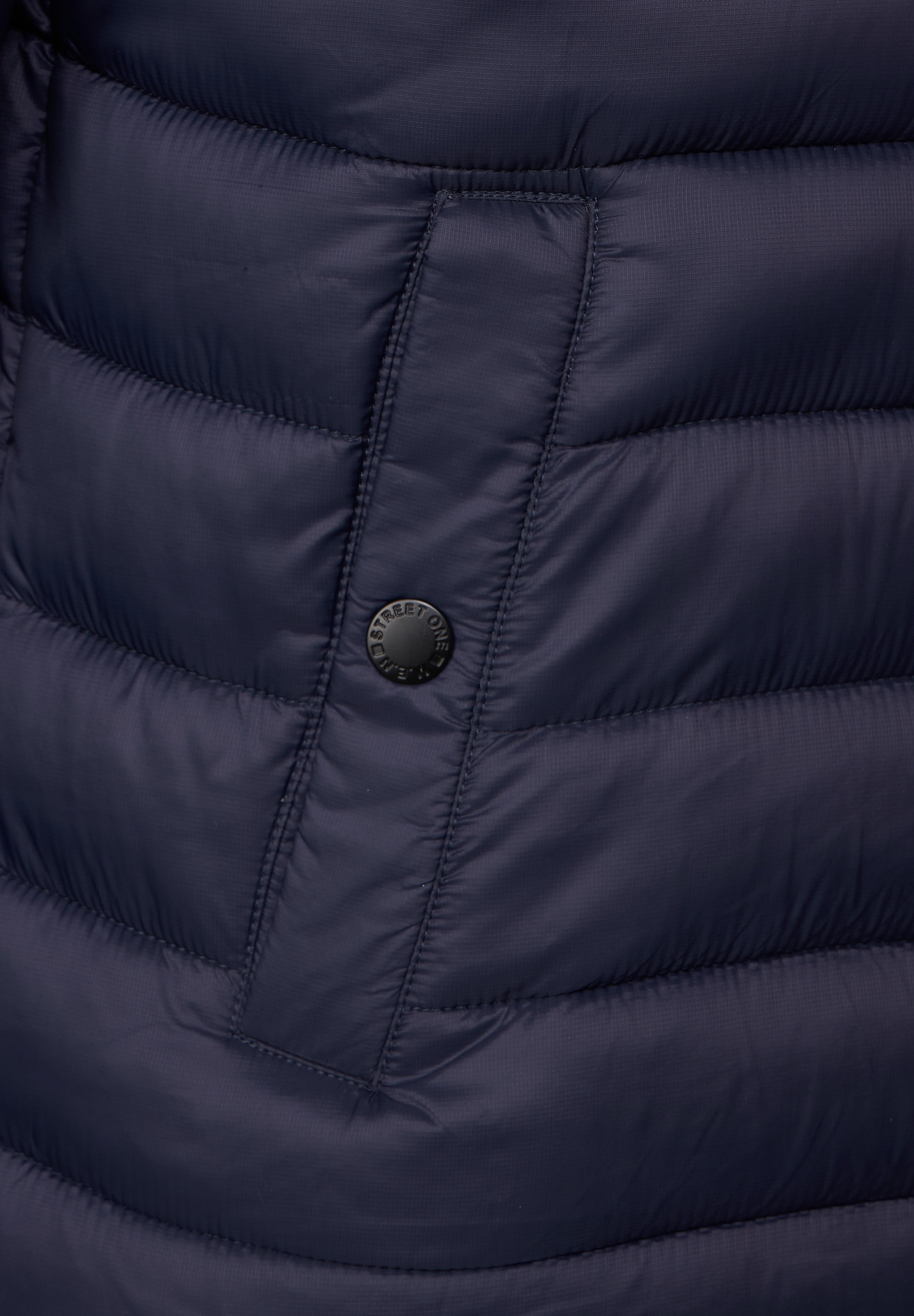 STREET ONE MEN Steppjacke, ohne Kapuze, mit Brusttasche