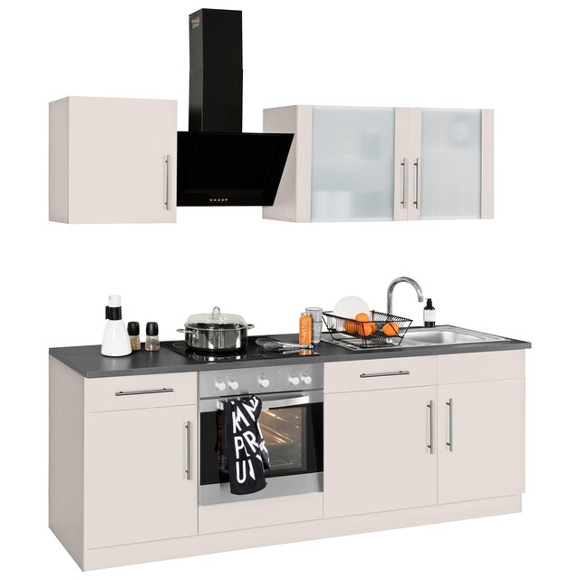 wiho Küchen Küchenzeile »Cali«, mit E-Geräten, Breite 220 cm bestellen |  BAUR