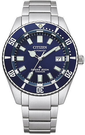 Citizen Mechanische Uhr »NB6021-68L«, Armbanduhr, Herrenuhr, Titan, bis 20 bar wasserdicht, Saphirglas