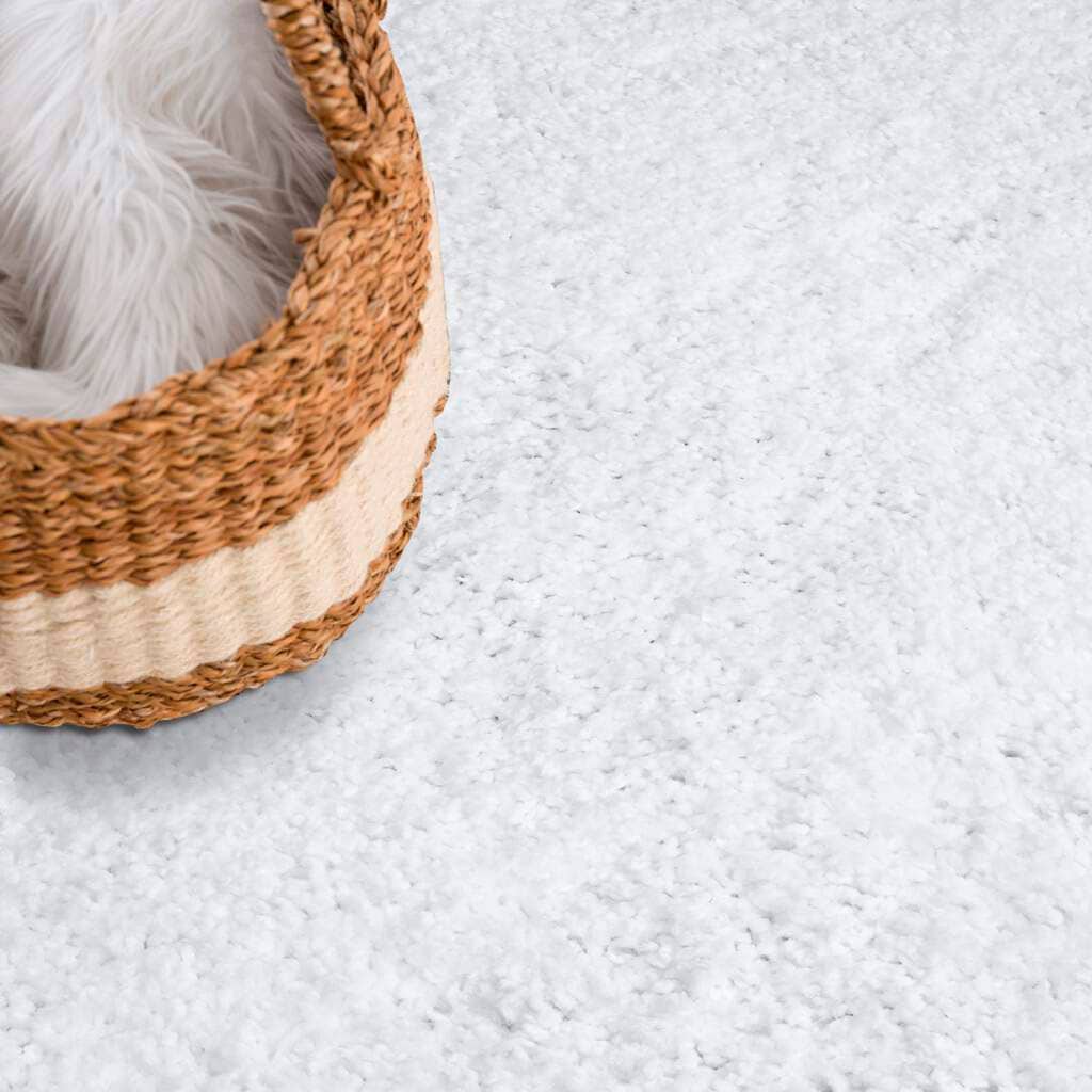 Carpet City Hochflor-Teppich »City Shaggy«, rund, 30 mm Höhe, Teppich Langflor, Uni, Shaggy, flauschig-weich