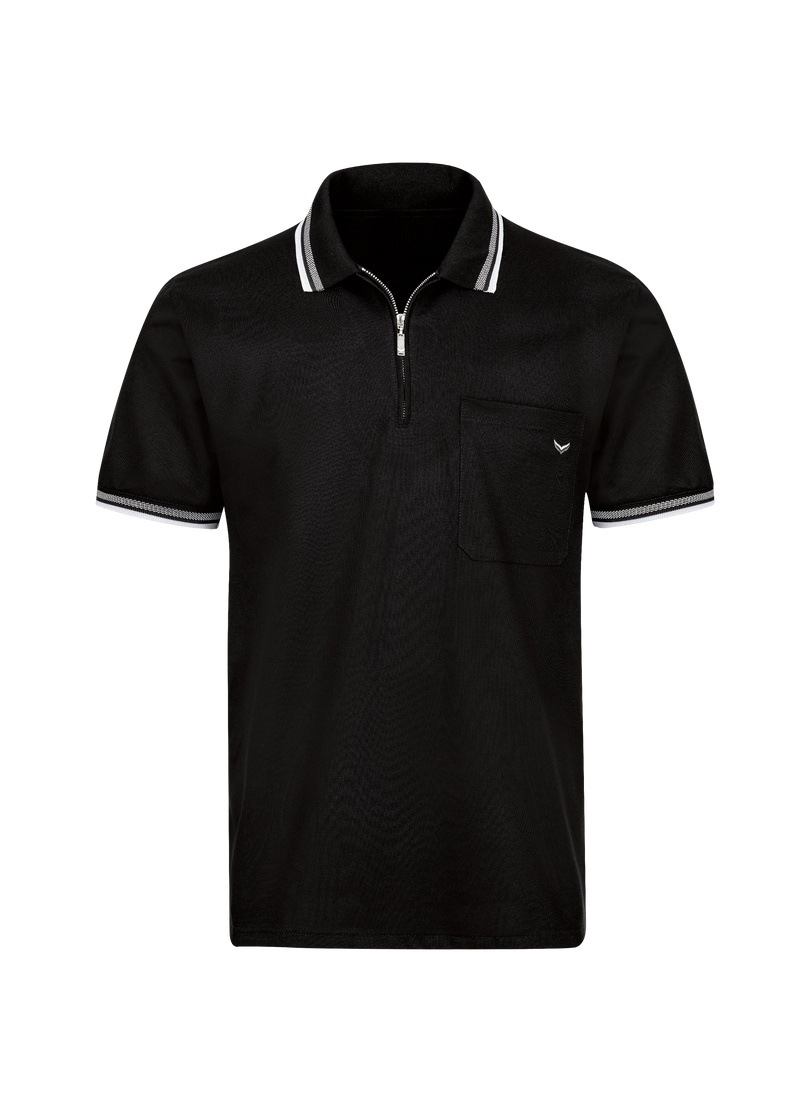 Trigema Poloshirt "TRIGEMA Poloshirt mit Reißverschluss" 1 Stk. tlg. günstig online kaufen