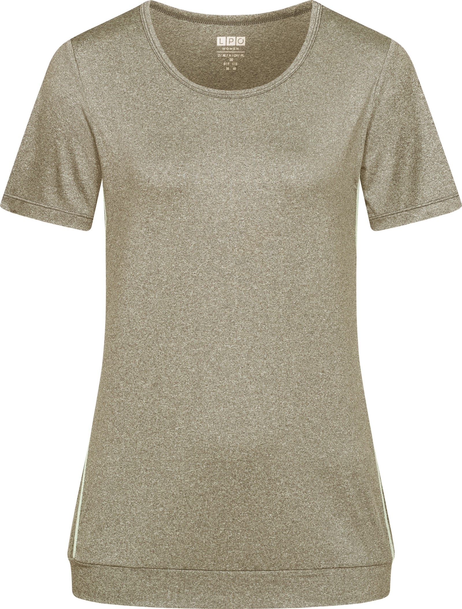 DEPROC Active "KITIMAT WOMEN" Funktionsshirt in Melangeoptik