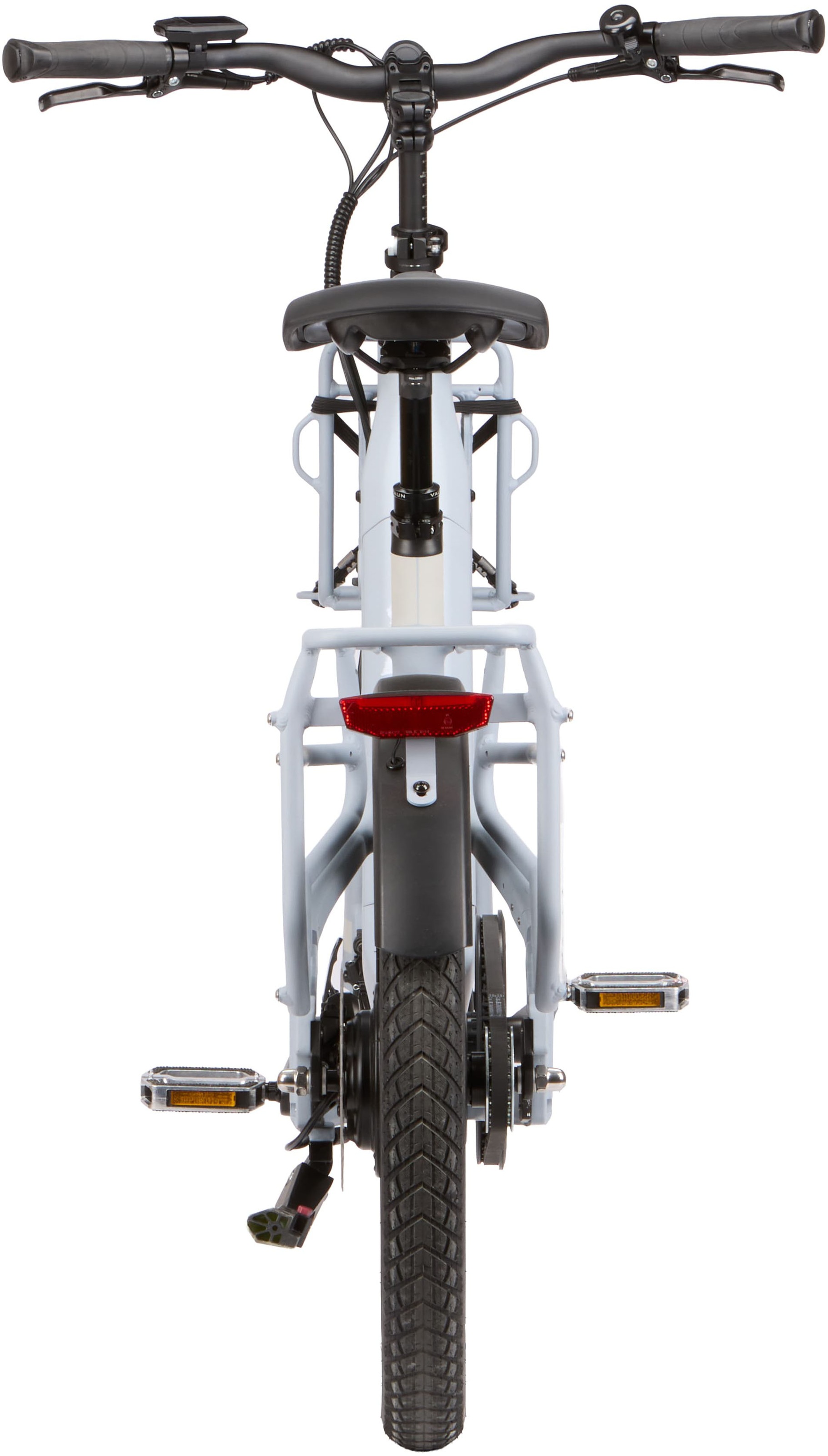 Vaun »VAUN Compact New Gen-Cityrad« Heckmotor 250 W (mit integr. Akku), Elektrofahrrad für Alltag und Einkauf