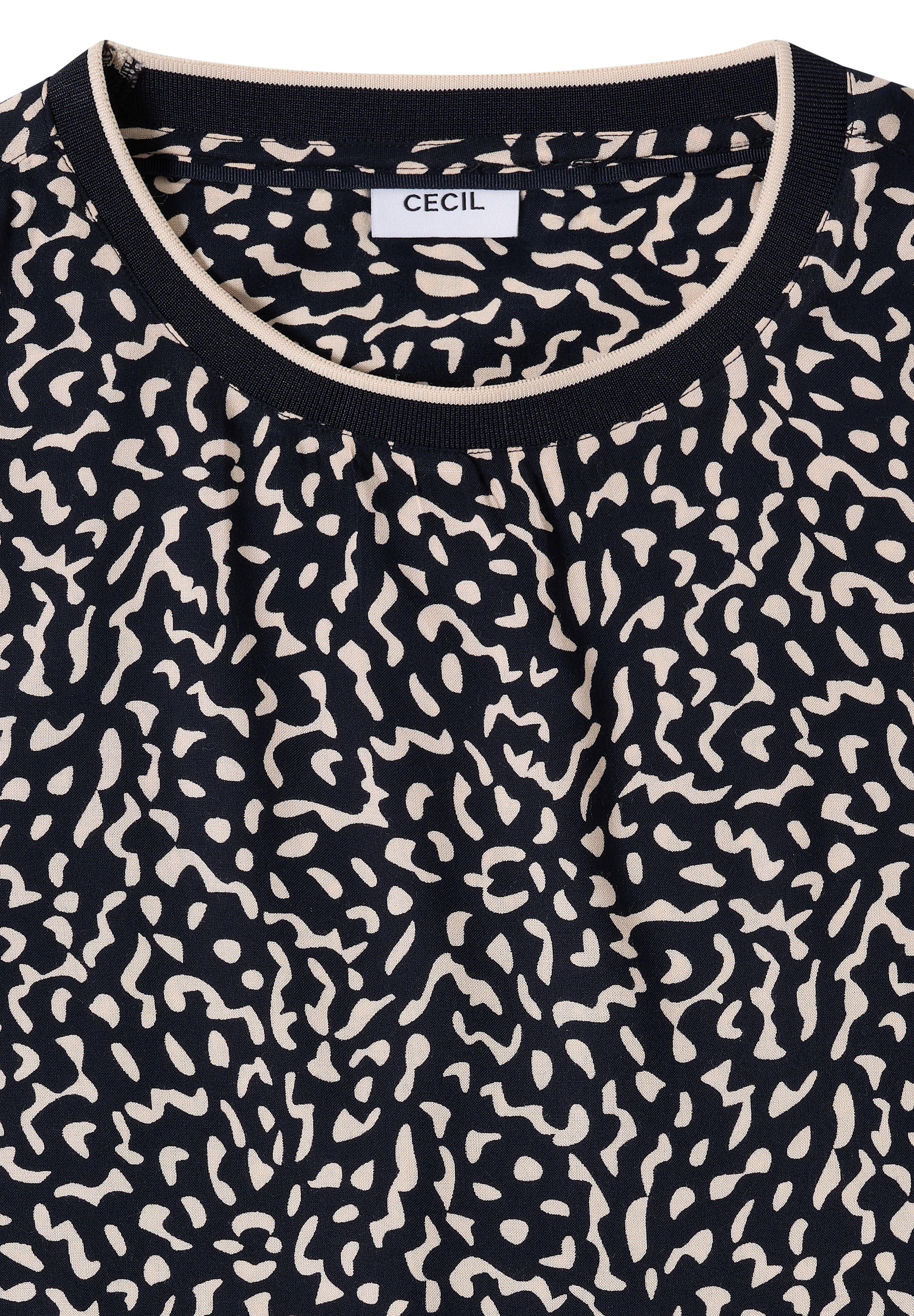 Cecil Langarmbluse aus softer Viskose