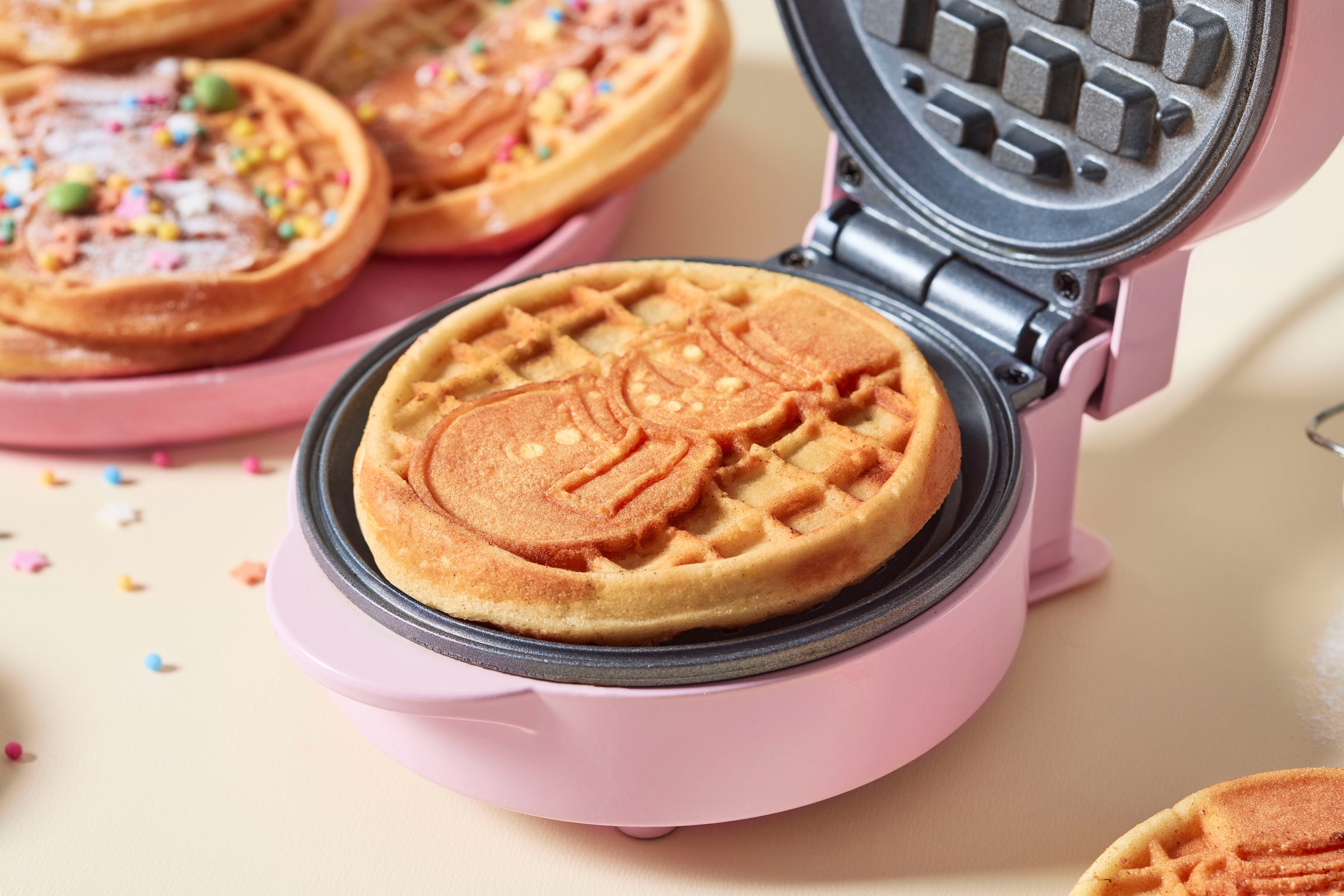 bestron Waffeleisen »AMWF600P«, 550 W