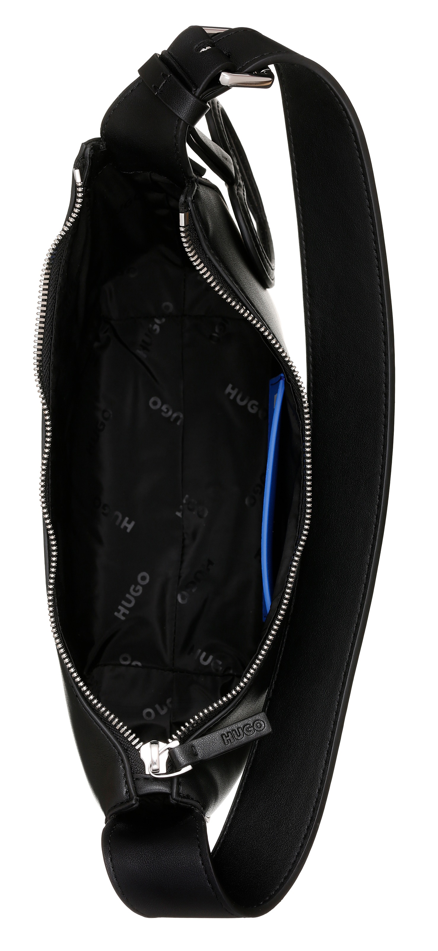 HUGO Blue Schultertasche »Twila« Shoulder Bag, Schultertasche mit Herzänhänger