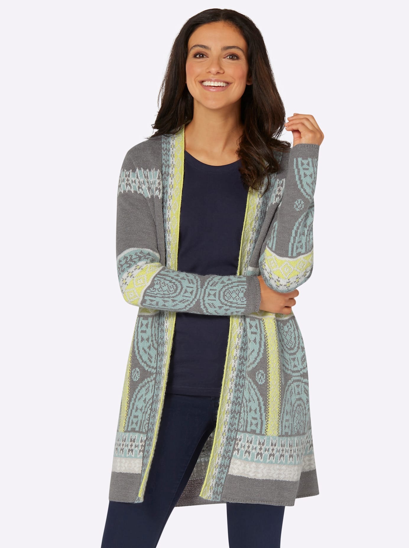 Inspirationen Longstrickjacke günstig online kaufen