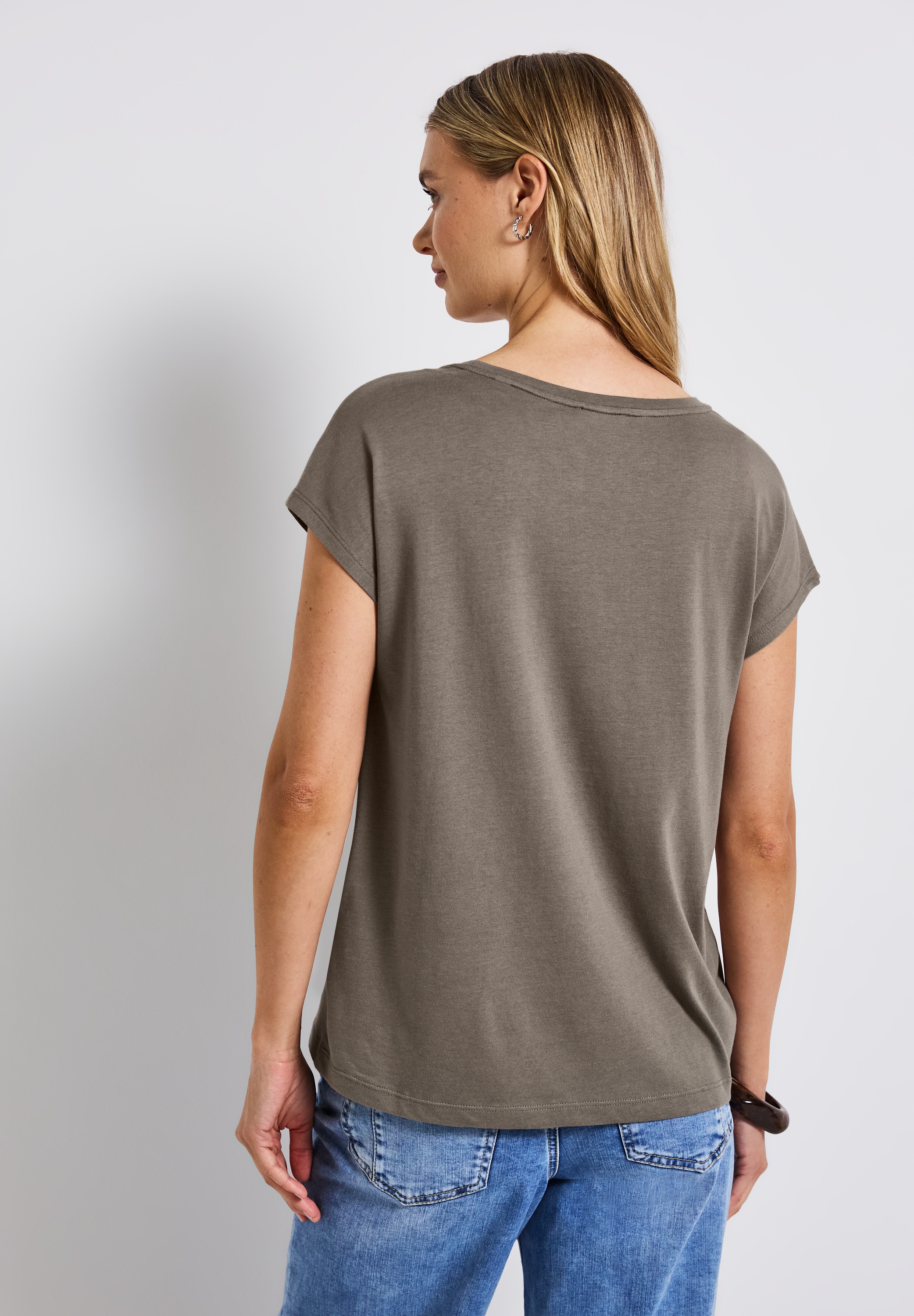 STREET ONE T-Shirt, im soften Baumwoll-Mix günstig online kaufen