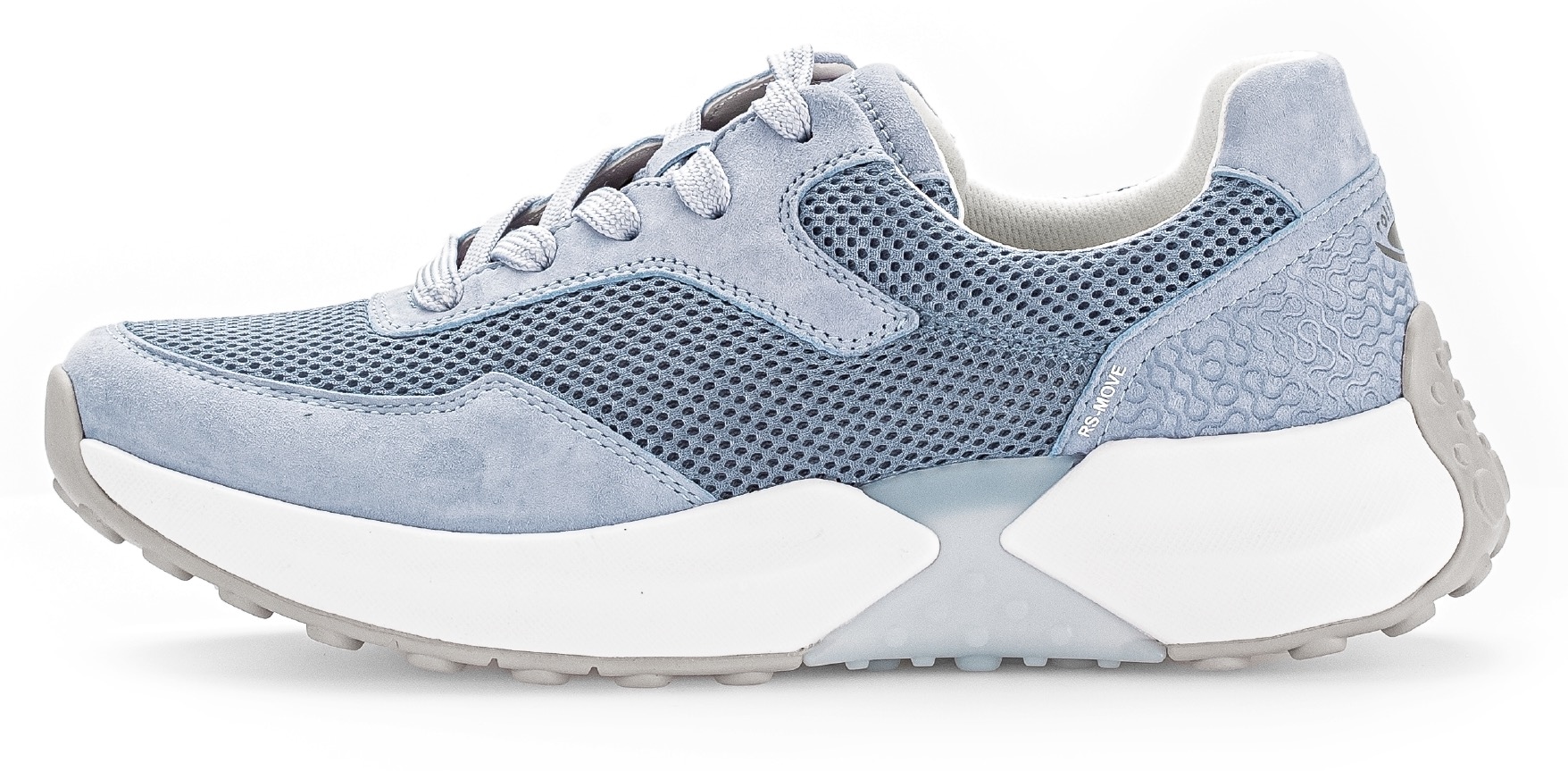 Gabor Rollingsoft Keilsneaker, Freizeitschuh, Halbschuh, Schnürschuh mit OPTIFIT-Fußbett