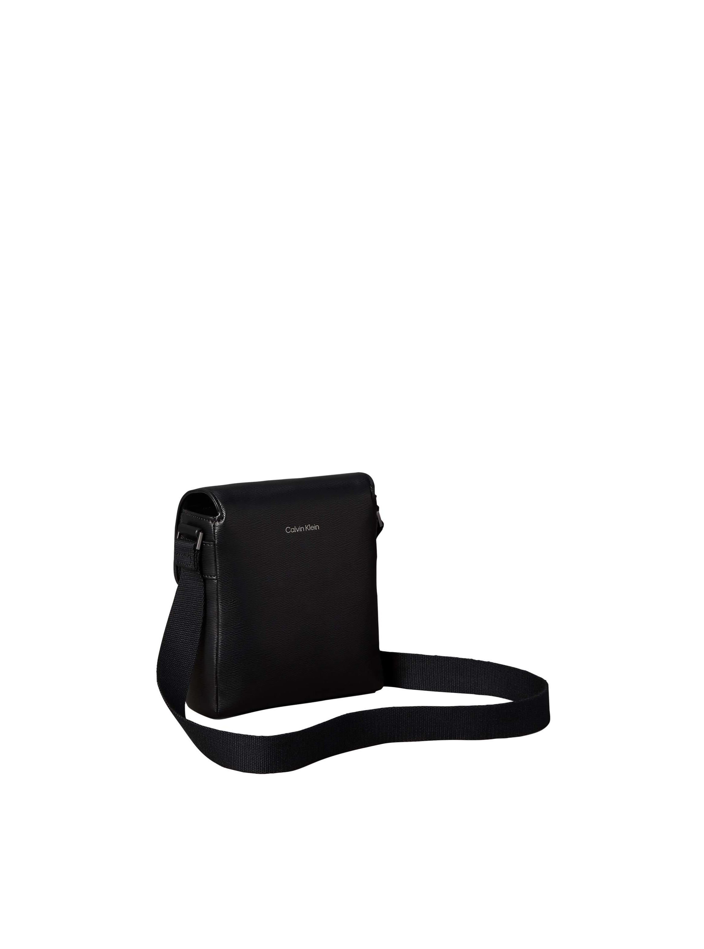 Calvin Klein Umhängetasche »EMBLEM HW REPORTER« Unisex Corss Body Bag, Schultertasche mit edlem Verschluss