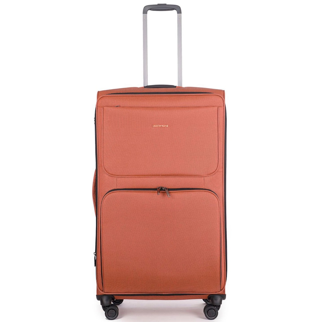 Stratic Weichgepäck-Trolley »Bendigo Light + L, rosso clay«, 4 Rollen