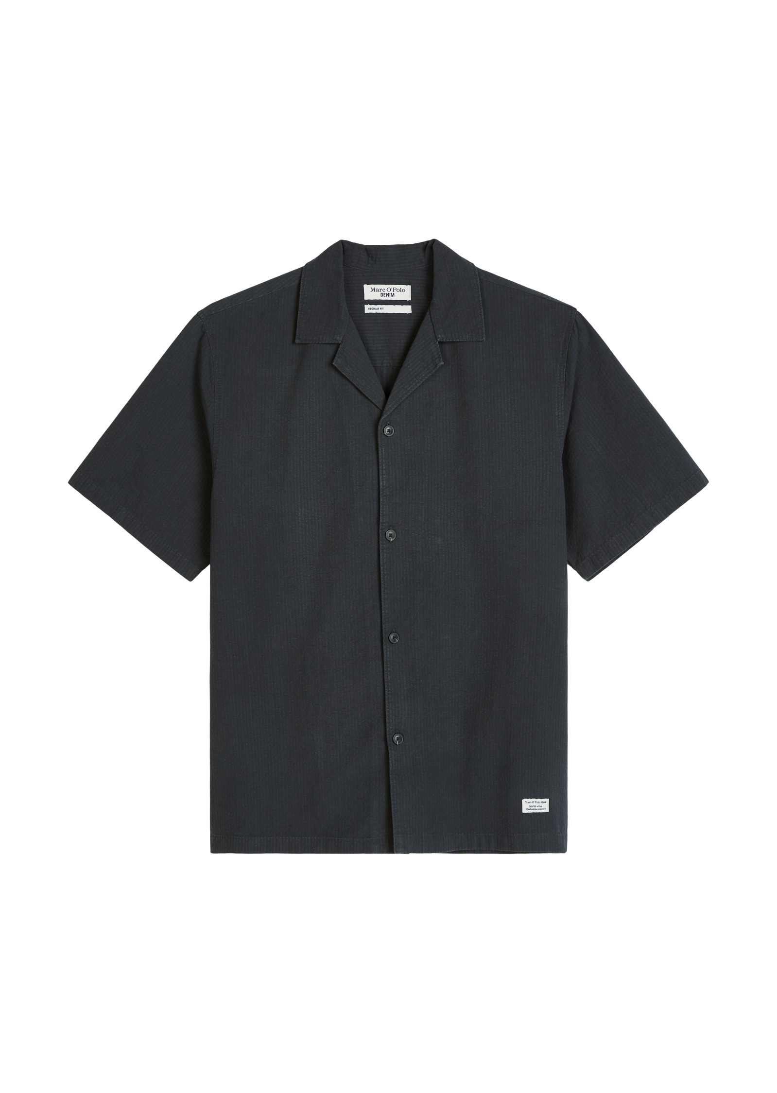 Marc O'Polo DENIM Kurzarmhemd »aus reiner Bio-Baumwolle«