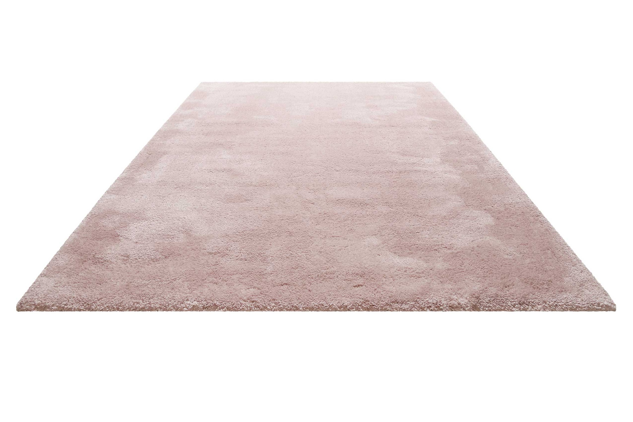 Homie Living Teppich »Pisa«, rund, 25 mm Höhe, Hochflor, Microfaser, uni, weich, Shaggy, Wohnzimmer, Schlafzimmer