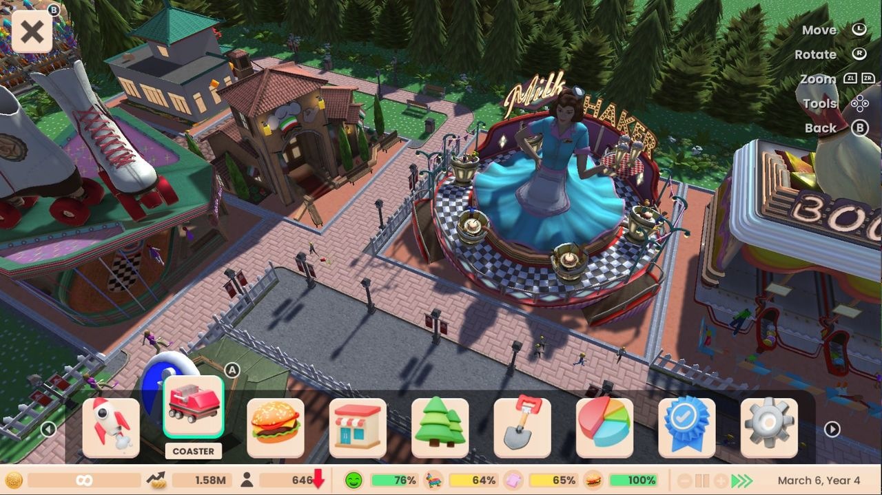 ATARI Spielesoftware »RollerCoaster Tycoon Adventures Deluxe«, PlayStation 4