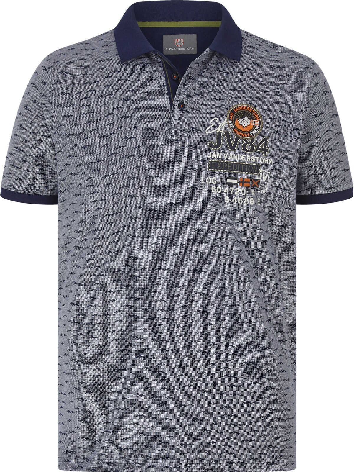 Jan Vanderstorm Poloshirt "Poloshirt HALVESEN" günstig online kaufen