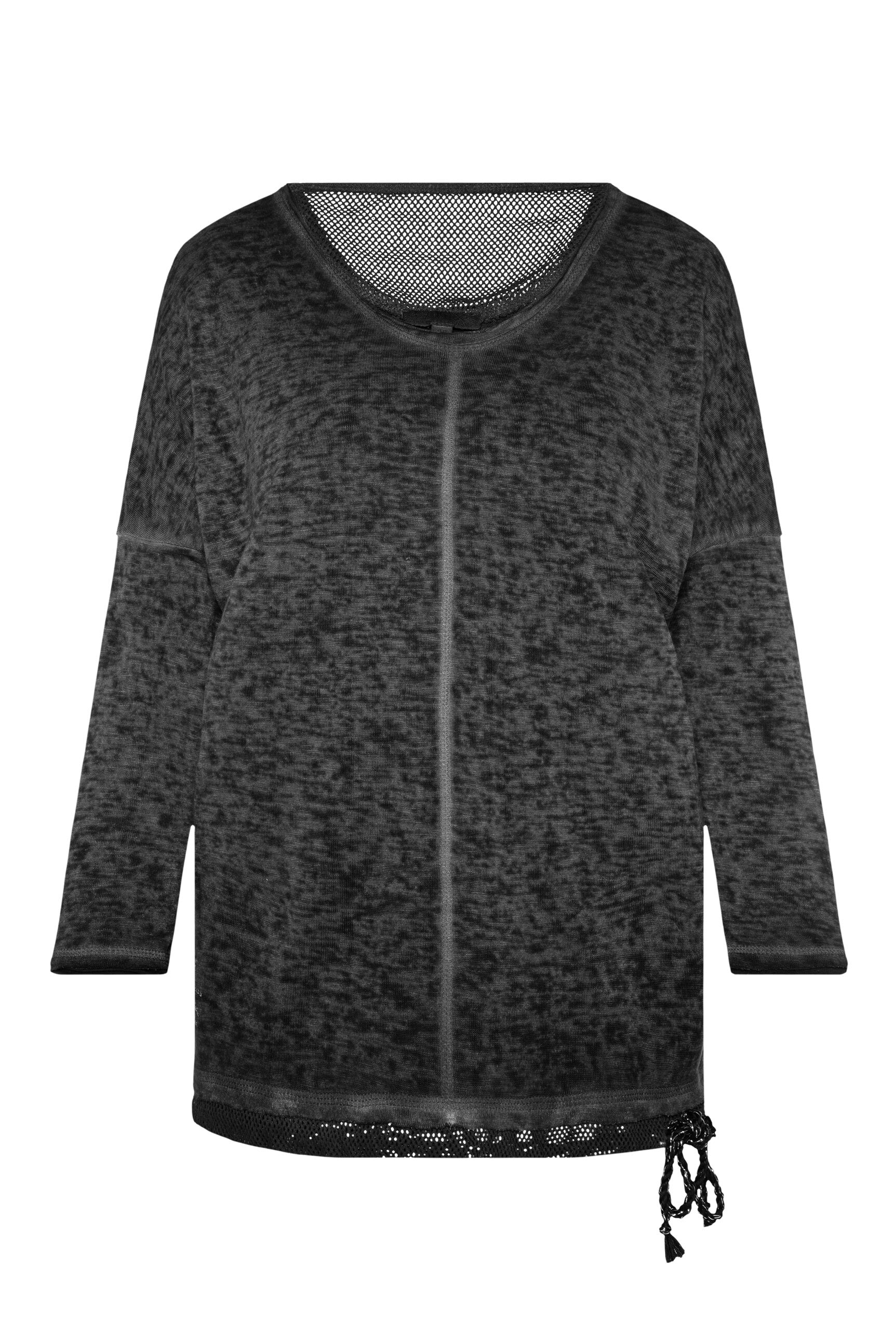 SOCCX 3/4-Arm-Shirt, mit überschnittenen Schultern