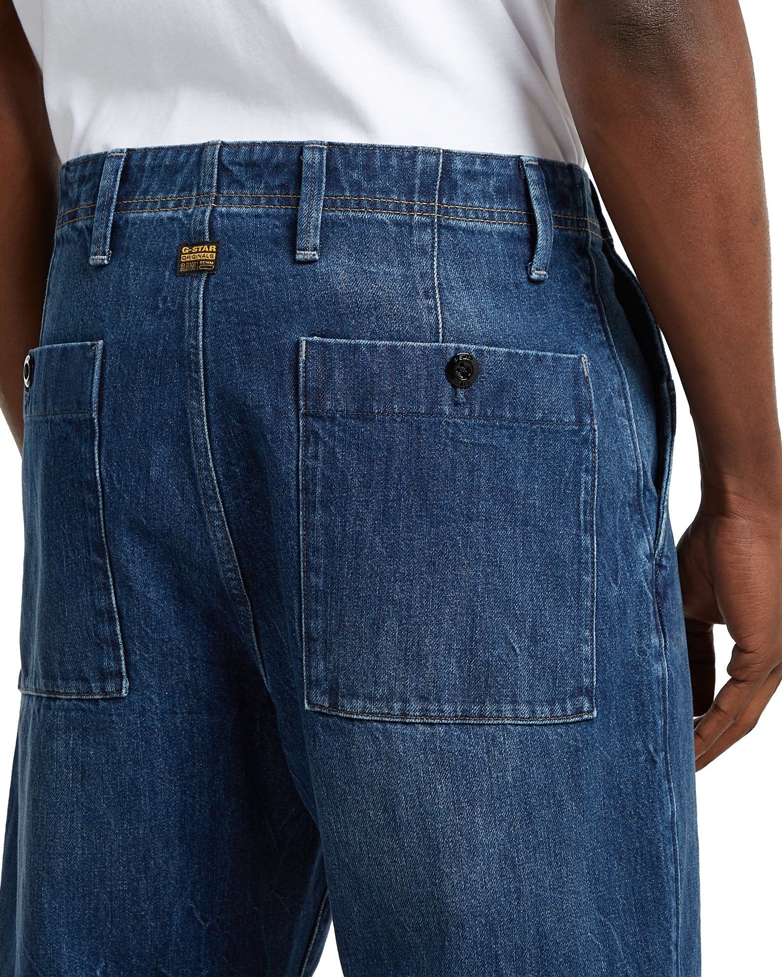 G-STAR Regular-fit-Jeans »Pleated Chino Denim Relaxed Tapered«