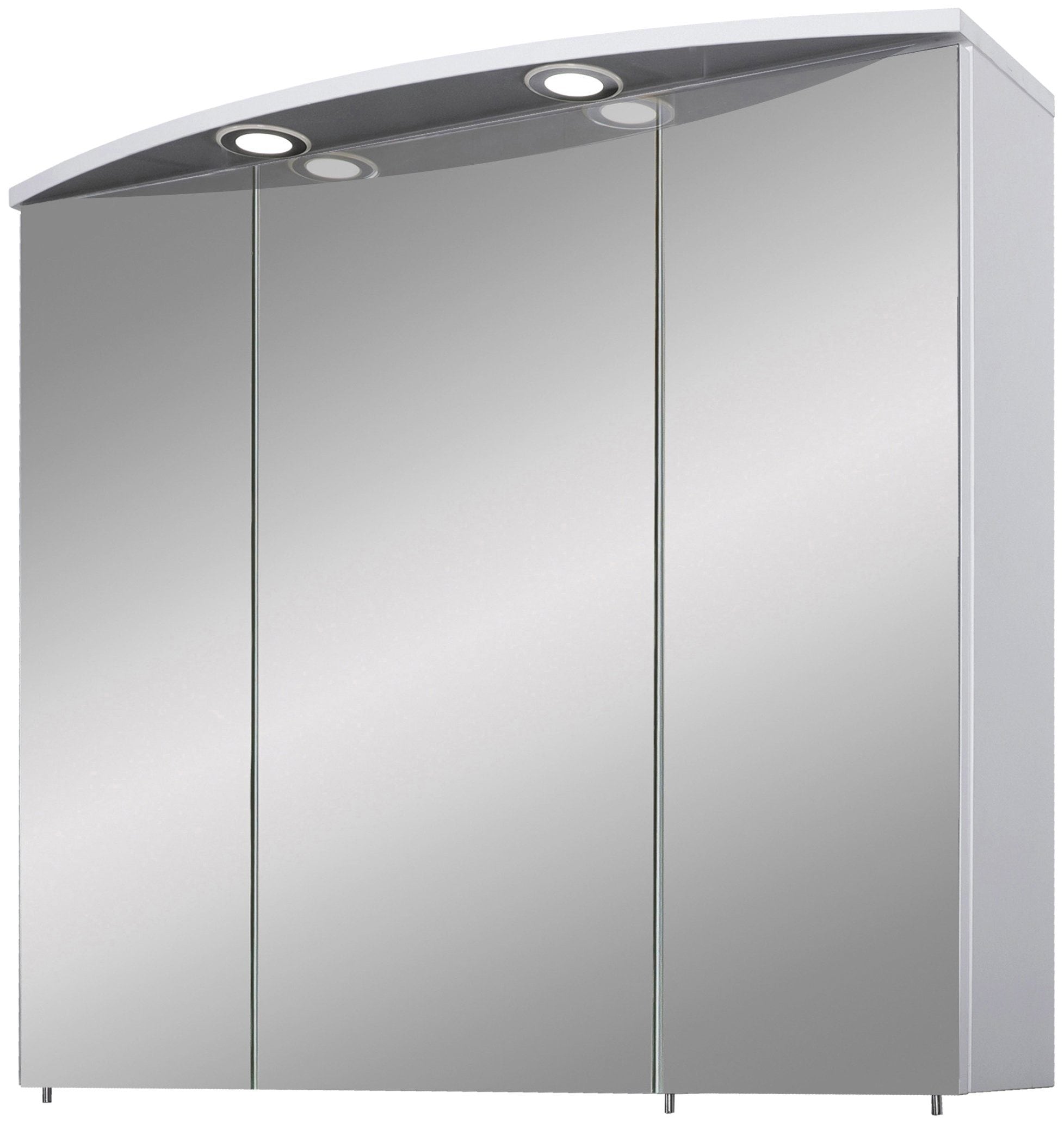 Schildmeyer Spiegelschrank "Verona, Spiegelschrank, Made in Germany, B: 70 cm" Solide Verarbeitung - Dieses Produkt ist in Deutschland gefertigt