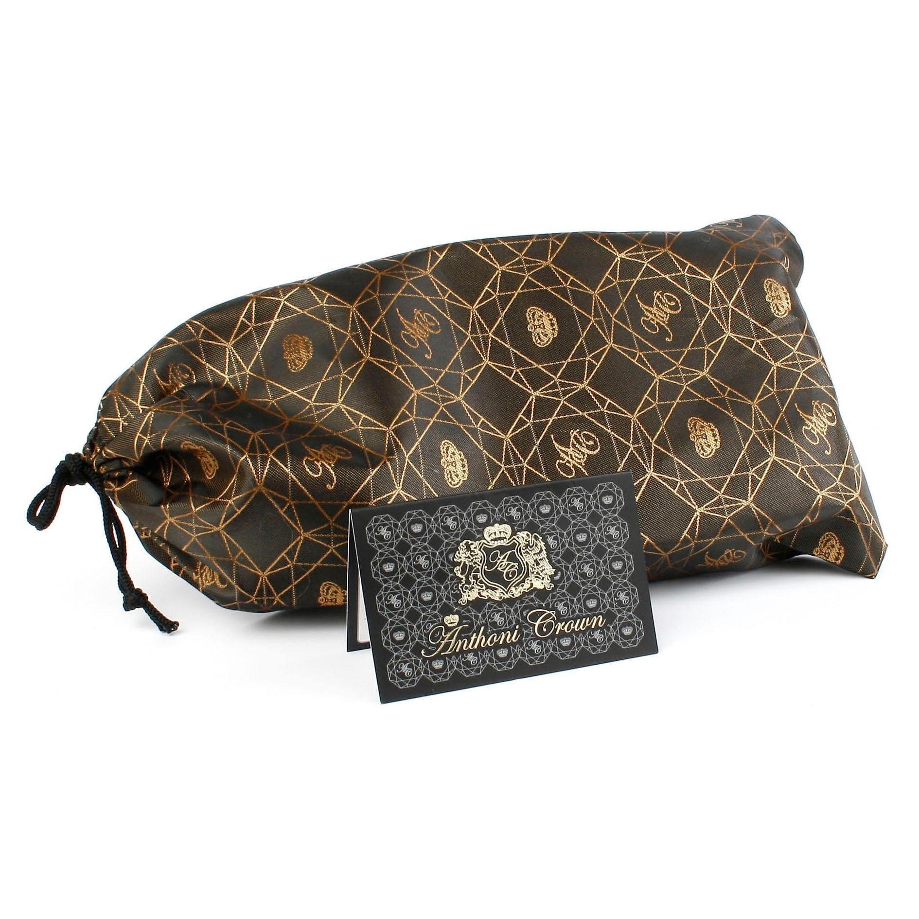 Anthoni Crown Ledergürtel genarbt, in schmaler Form