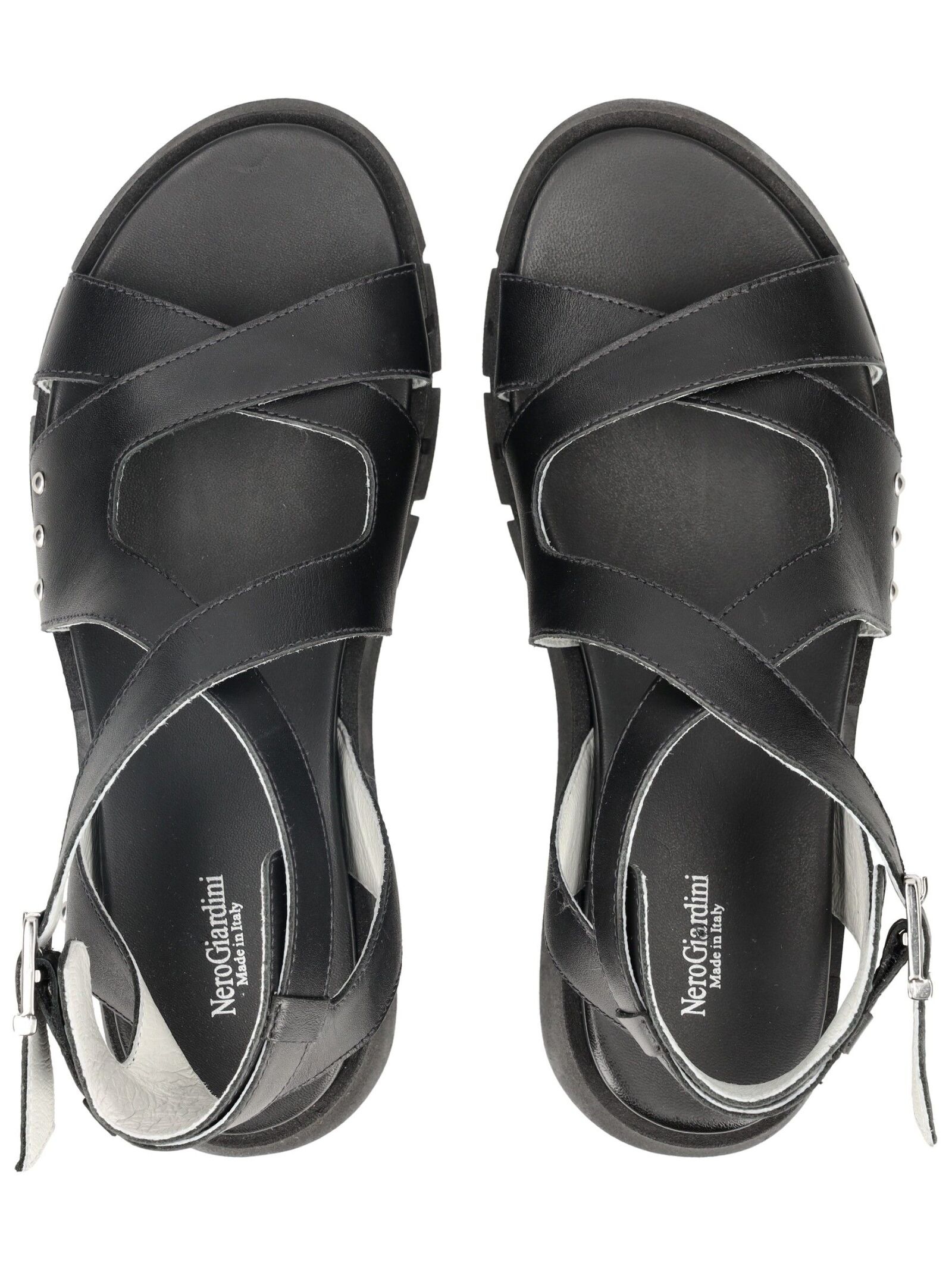 Nero Giardini Plateausandaletten »Nero Giardini Sandalen Leder«