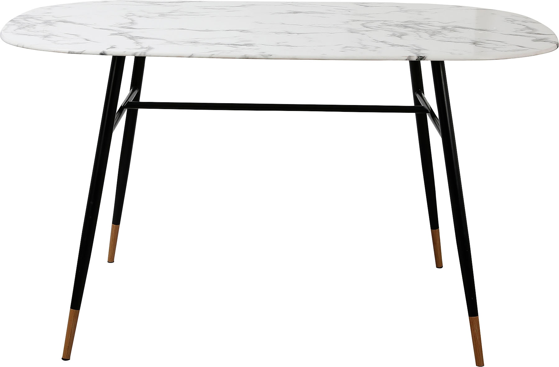 Möbilia Esstisch "Alannah" Tischplatte in Marmoroptik günstig online kaufen