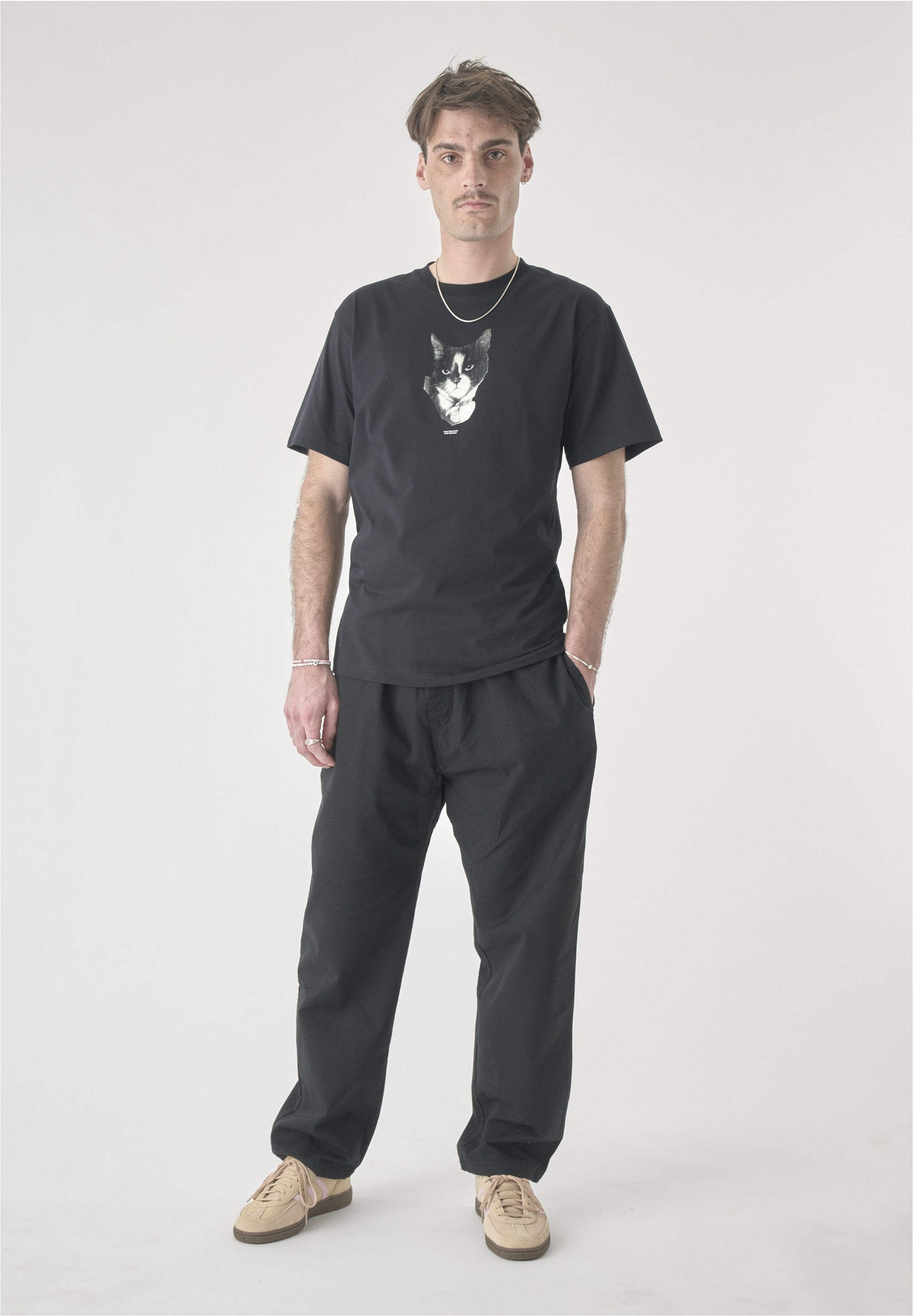 Cleptomanicx T-Shirt "Classic Tee Good Cat", mit lockerem Schnitt günstig online kaufen