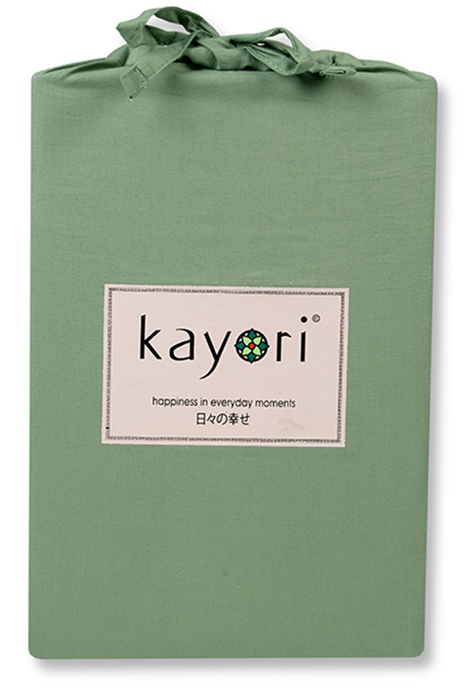 kayori Spannbettlaken »Kai«, 100% Baumwolle