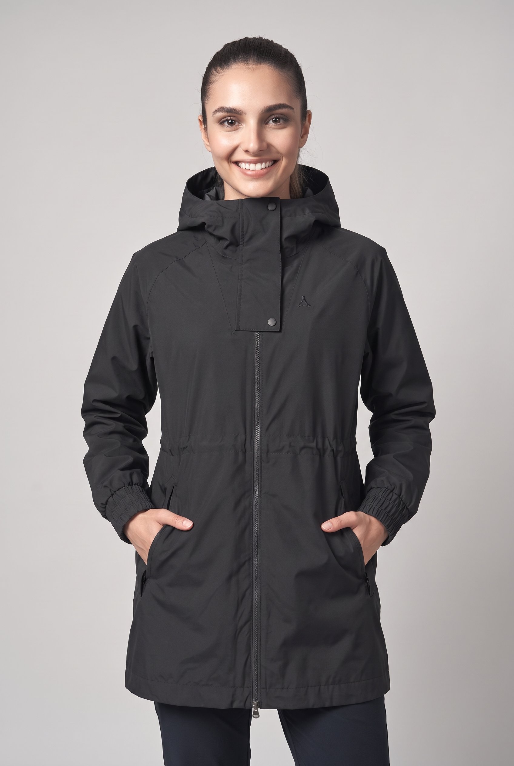 Schöffel Parka »Parka Style Bohorok WMS« Oversize-Passform mit Raglanärmeln, Taillenzug