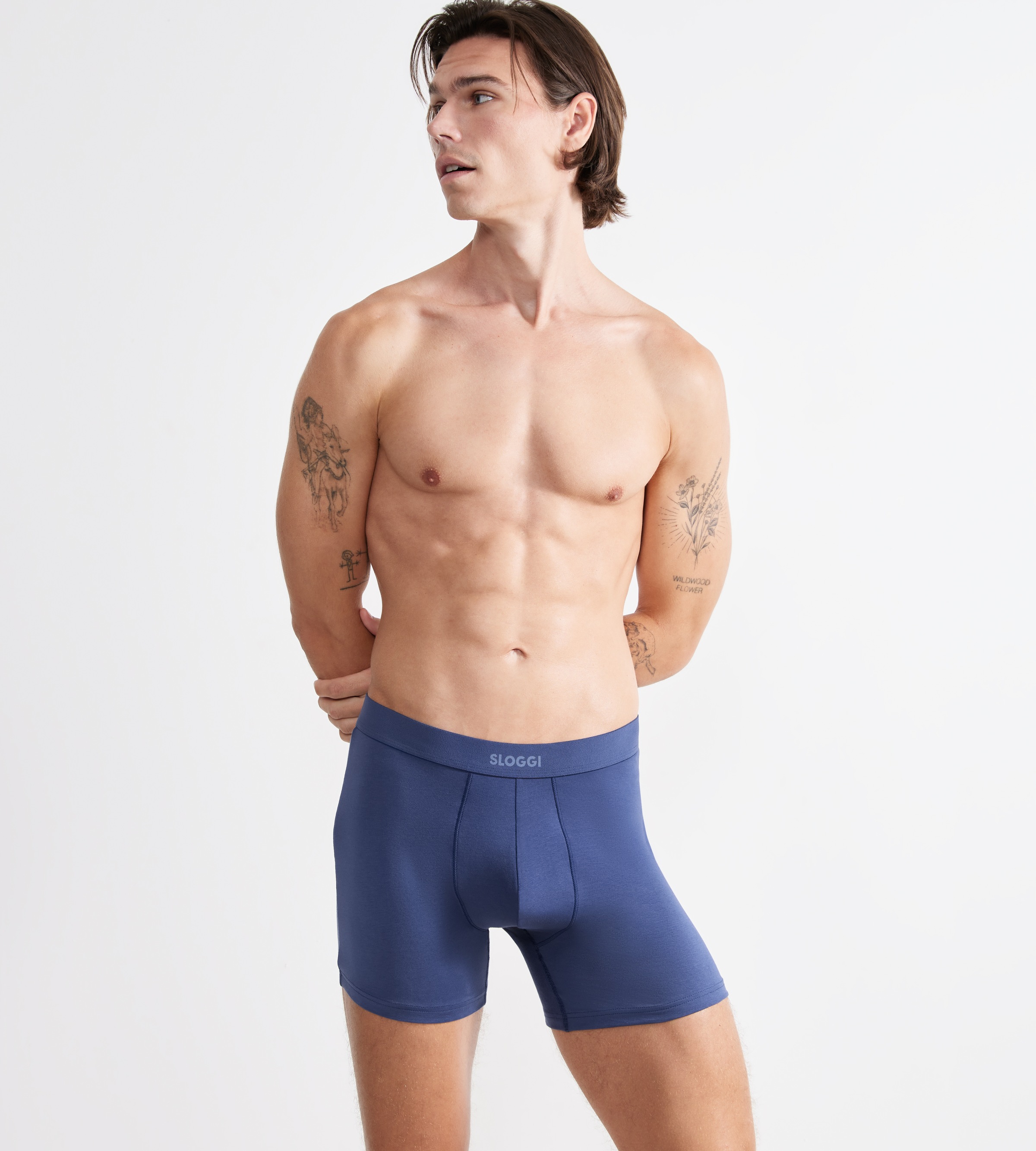 sloggi Boxer »men EVER Ease Short 2P«, (2 St.), Temperaturausgleichend
