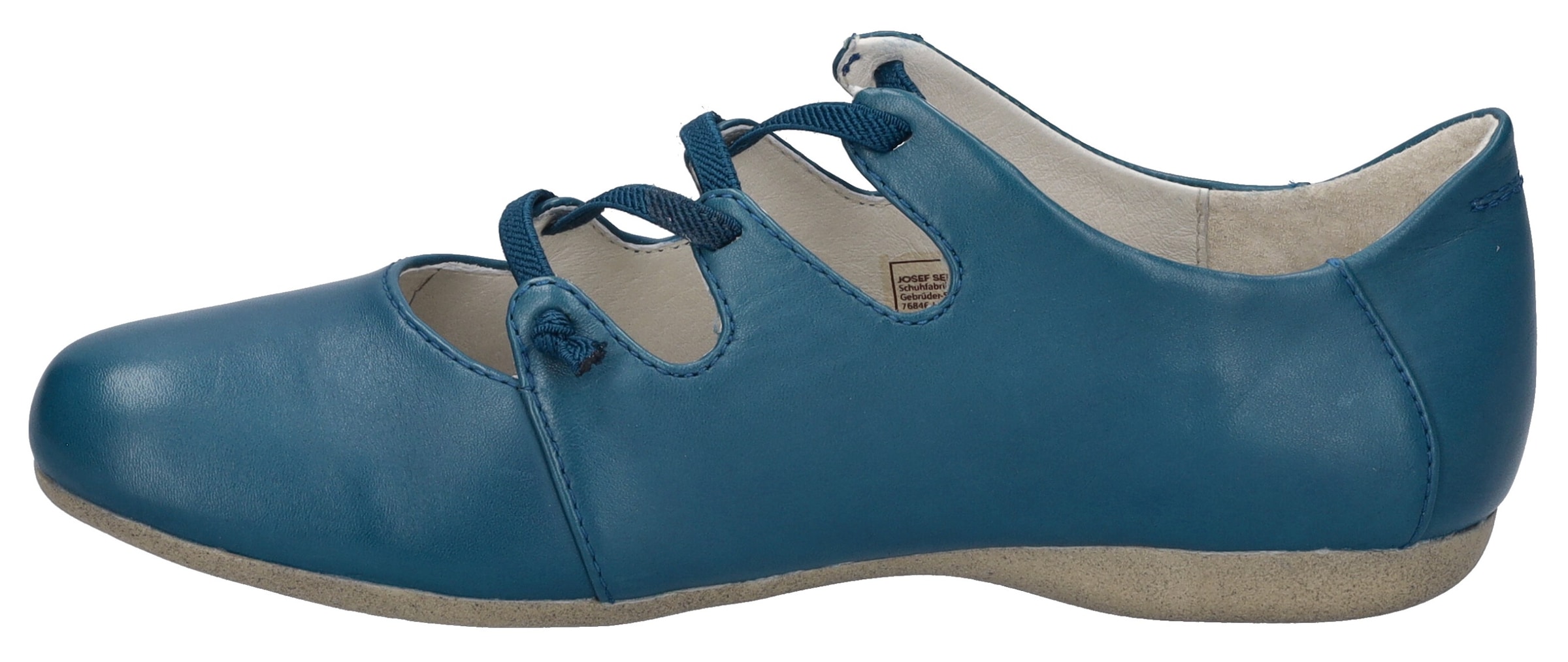 Josef Seibel Riemchenballerina »Fiona 04«, Slipper, Sandale, Komfortschuh mit raffiniertem Gummizug