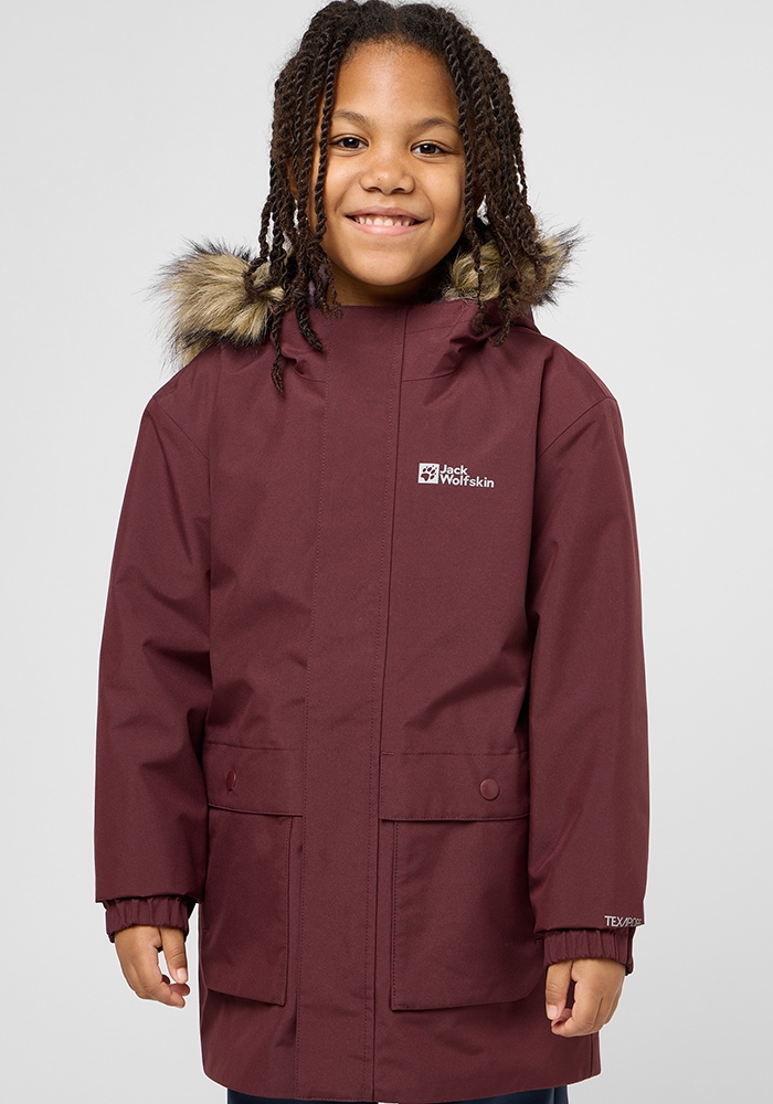 Jack Wolfskin 3-in-1-Funktionsparka »COSY BEAR 3IN1 PARKA G«, mit Kapuze