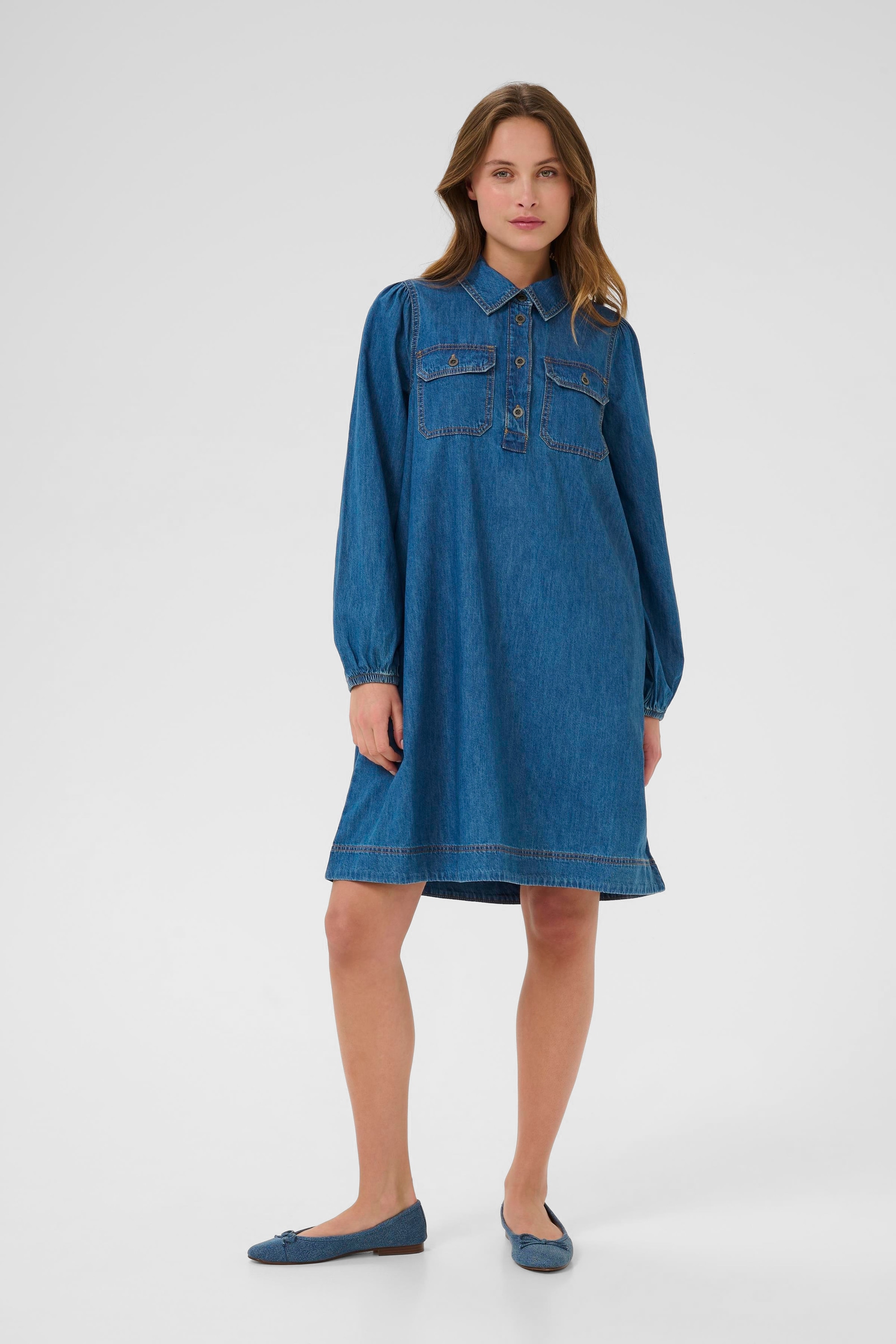 Culture Midikleid »Damen Kleid CUbayla«